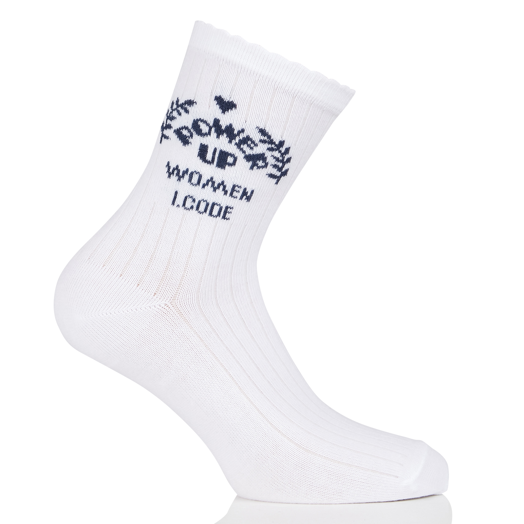 Womens Clothing Hosiery Socks A_COLD_WALL* Cotton A/1 Sock in White 