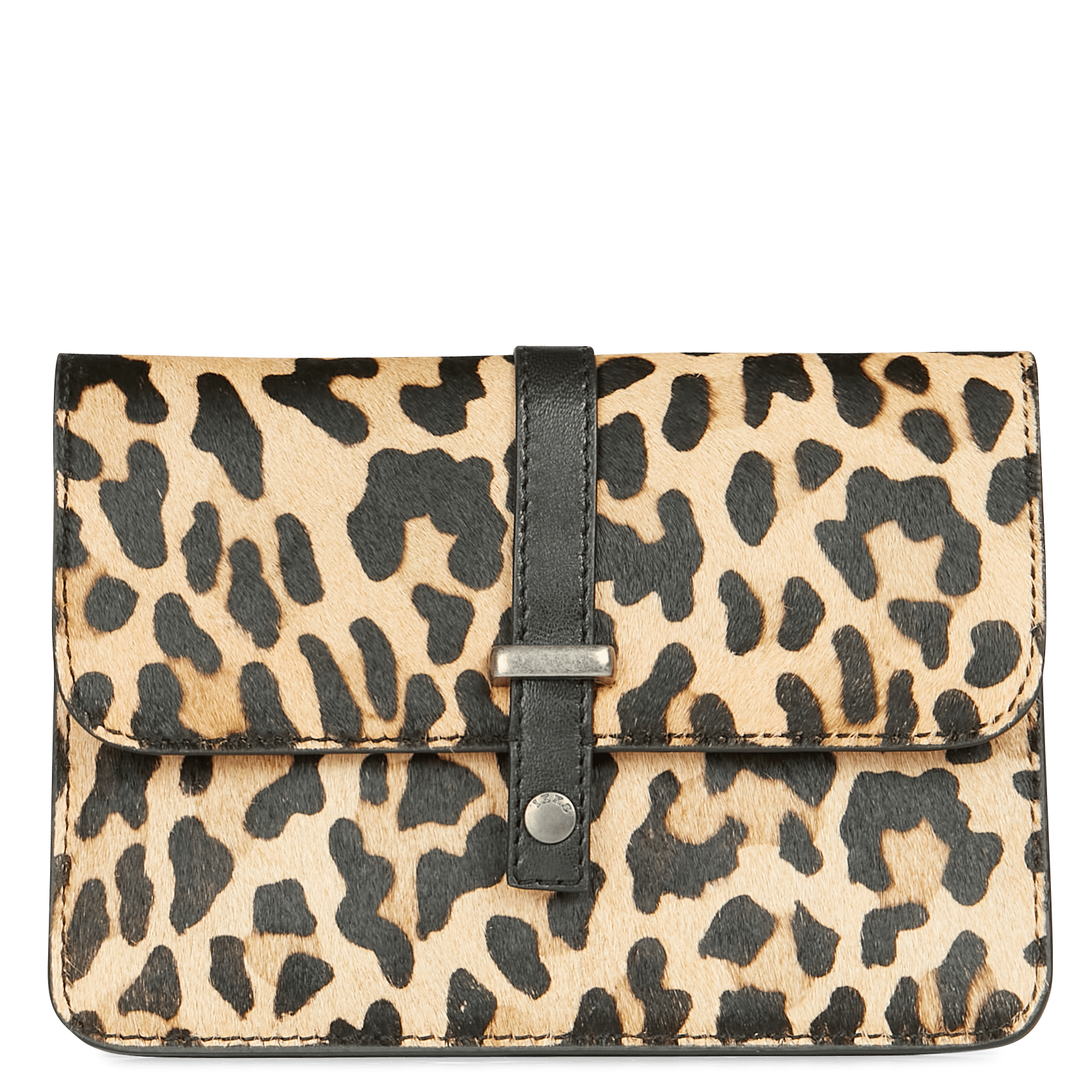 leopard pouch clutch