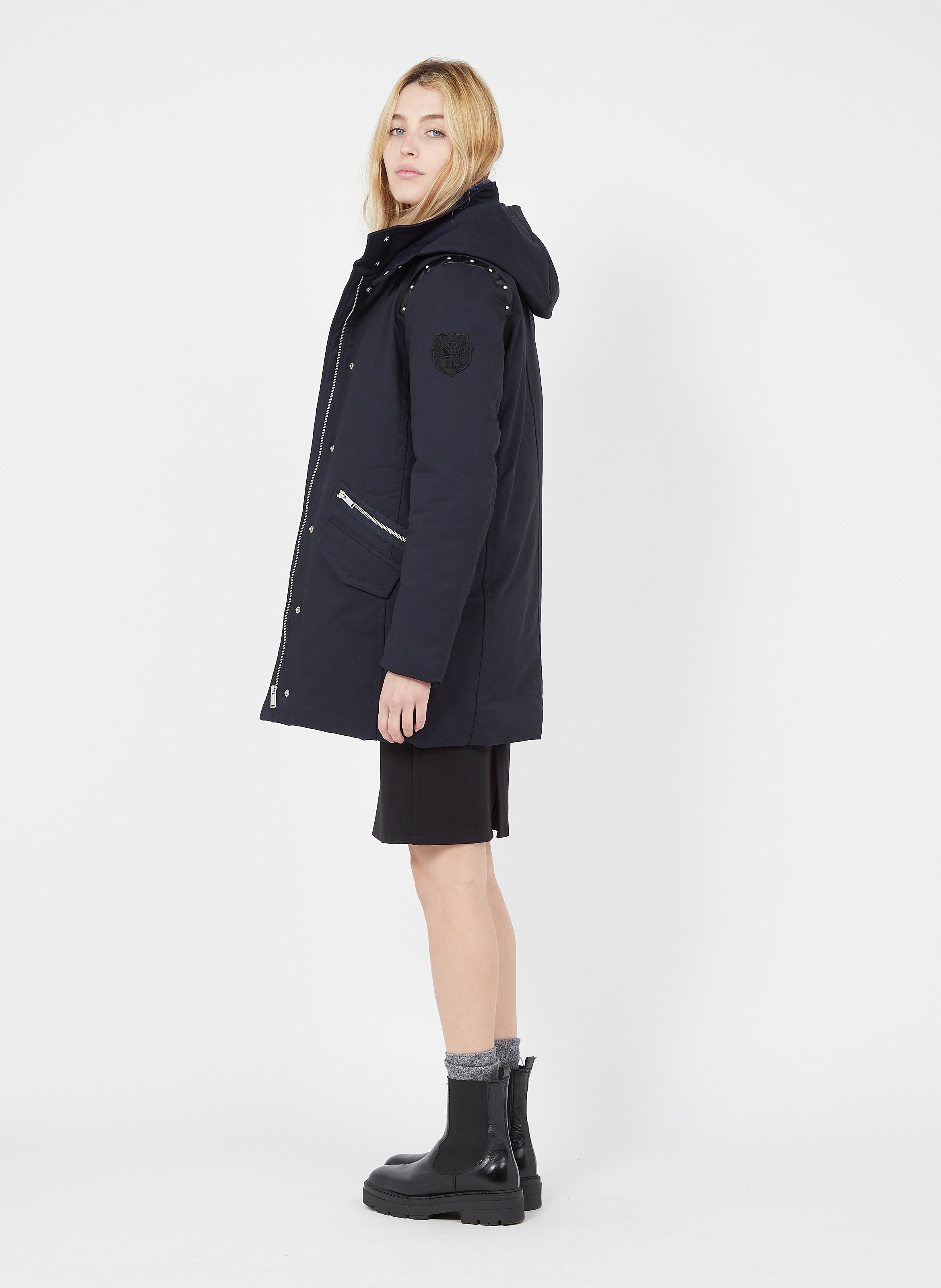 mid length waterproof jacket