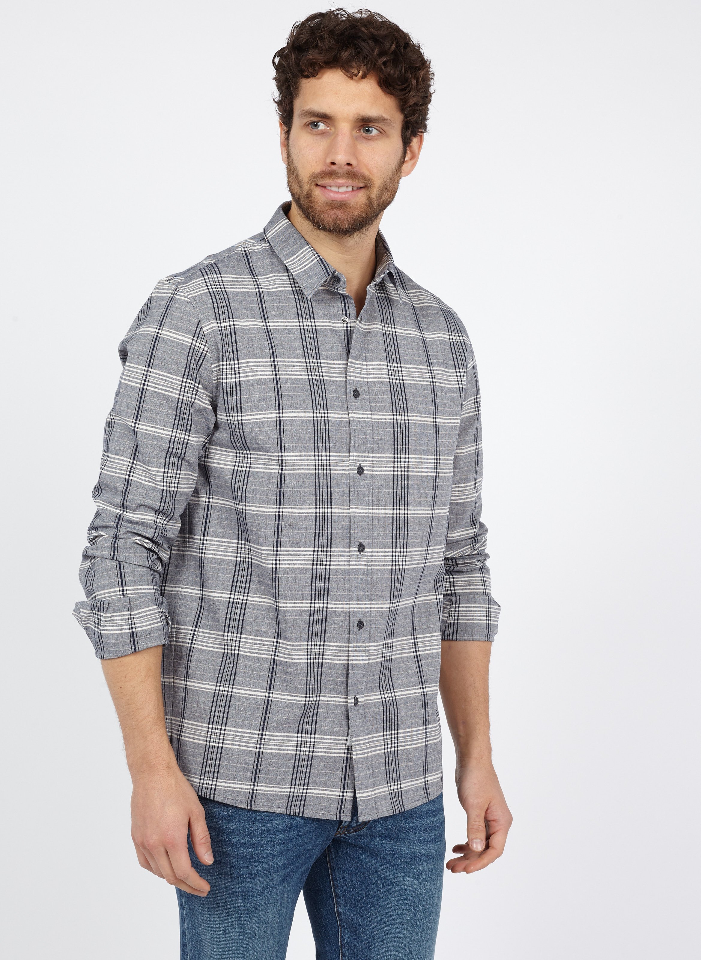 Sale Plaid Shirt Men | Place des Tendances
