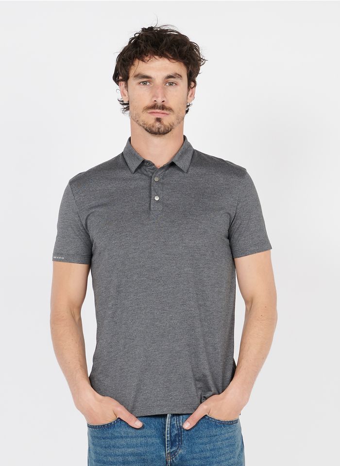 IKKS Grey Regular-fit polo shirt