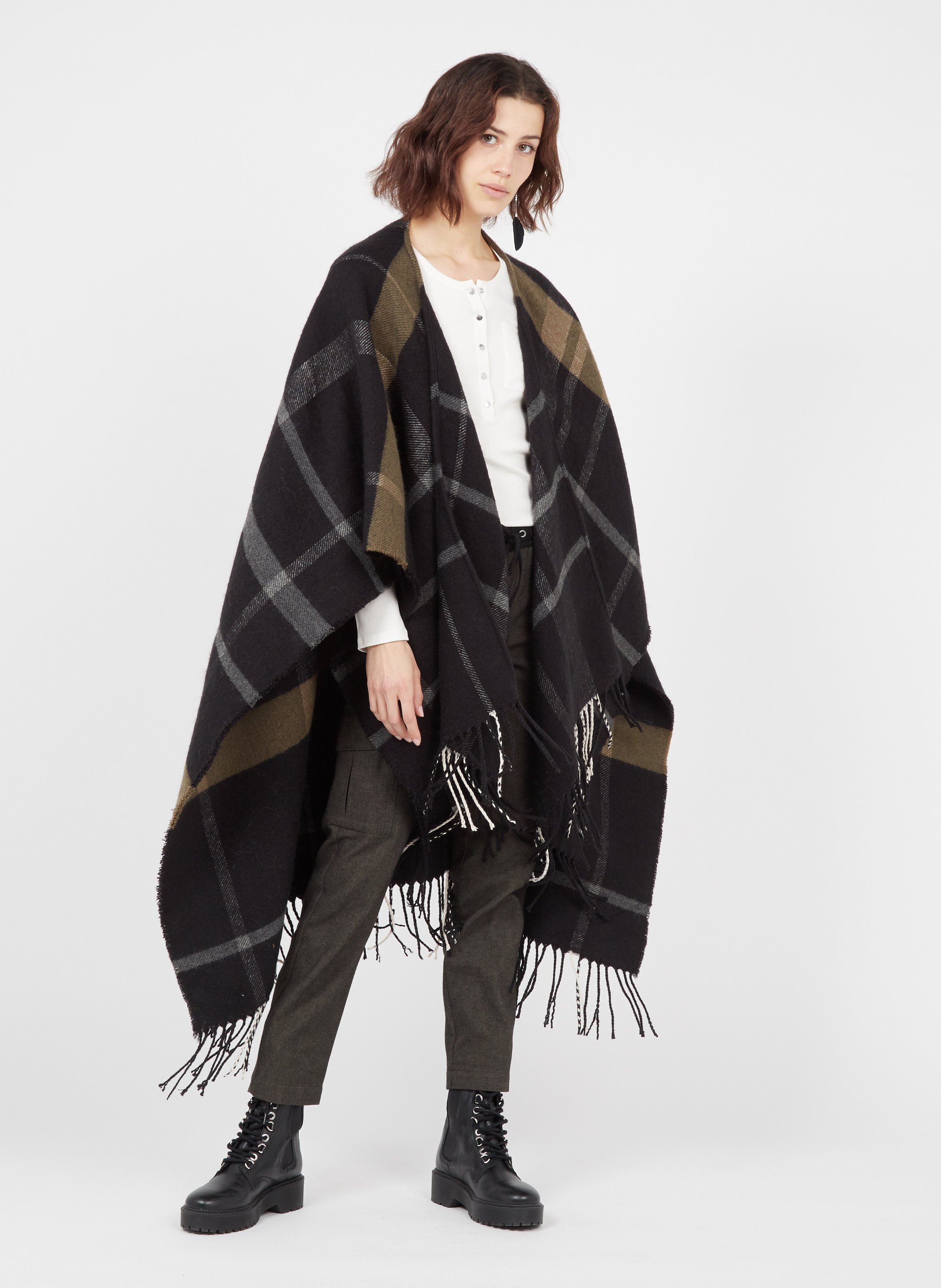 Ikks poncho Clearance