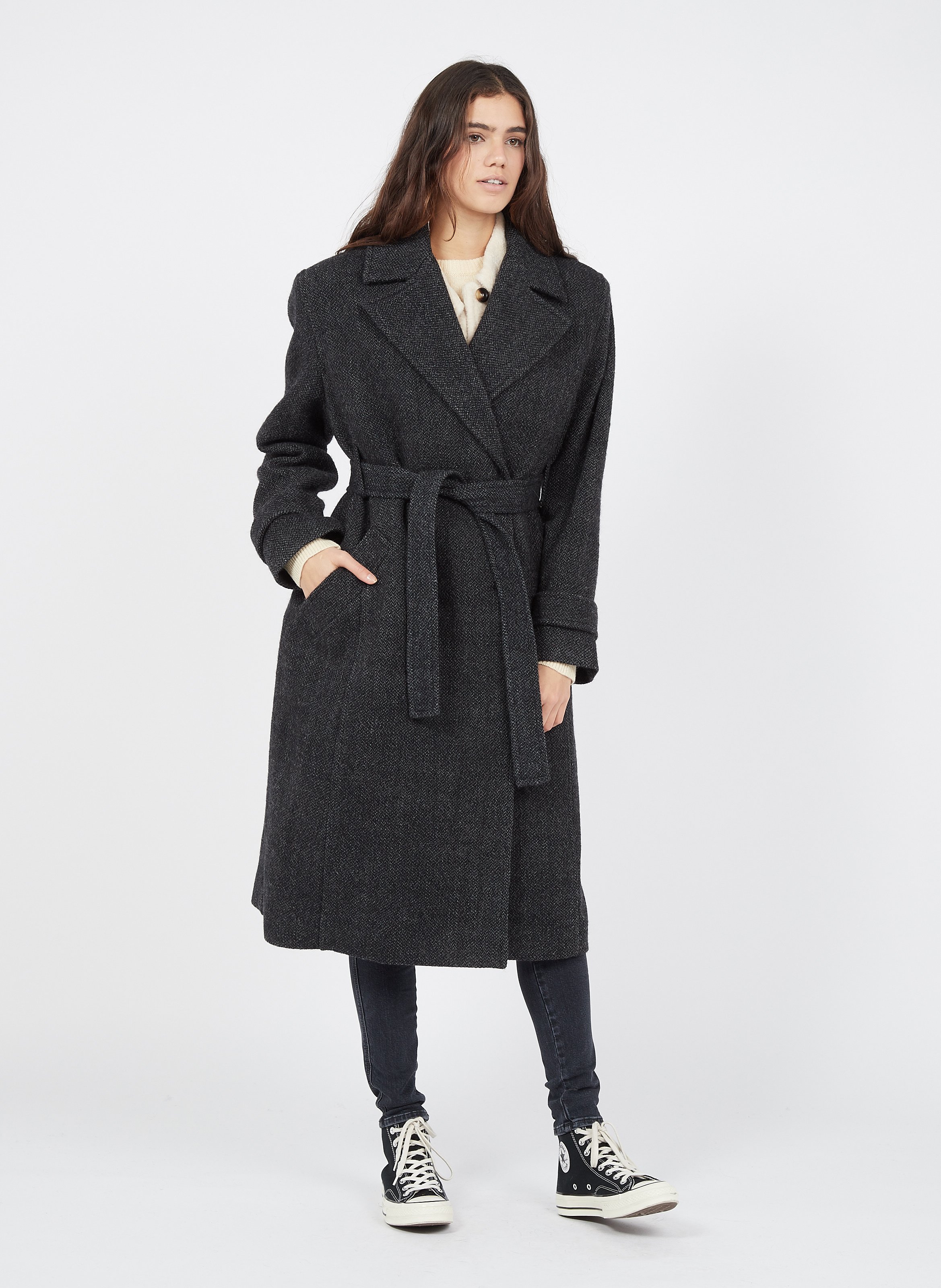 long tailored coat
