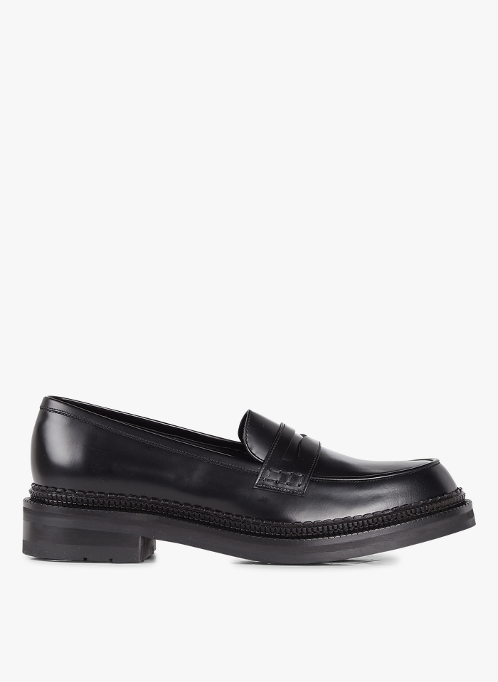 JEAN-BAPTISTE RAUTUREAU Black Leather loafers