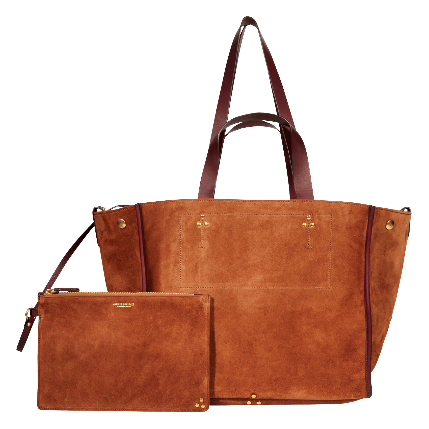 all leather tote
