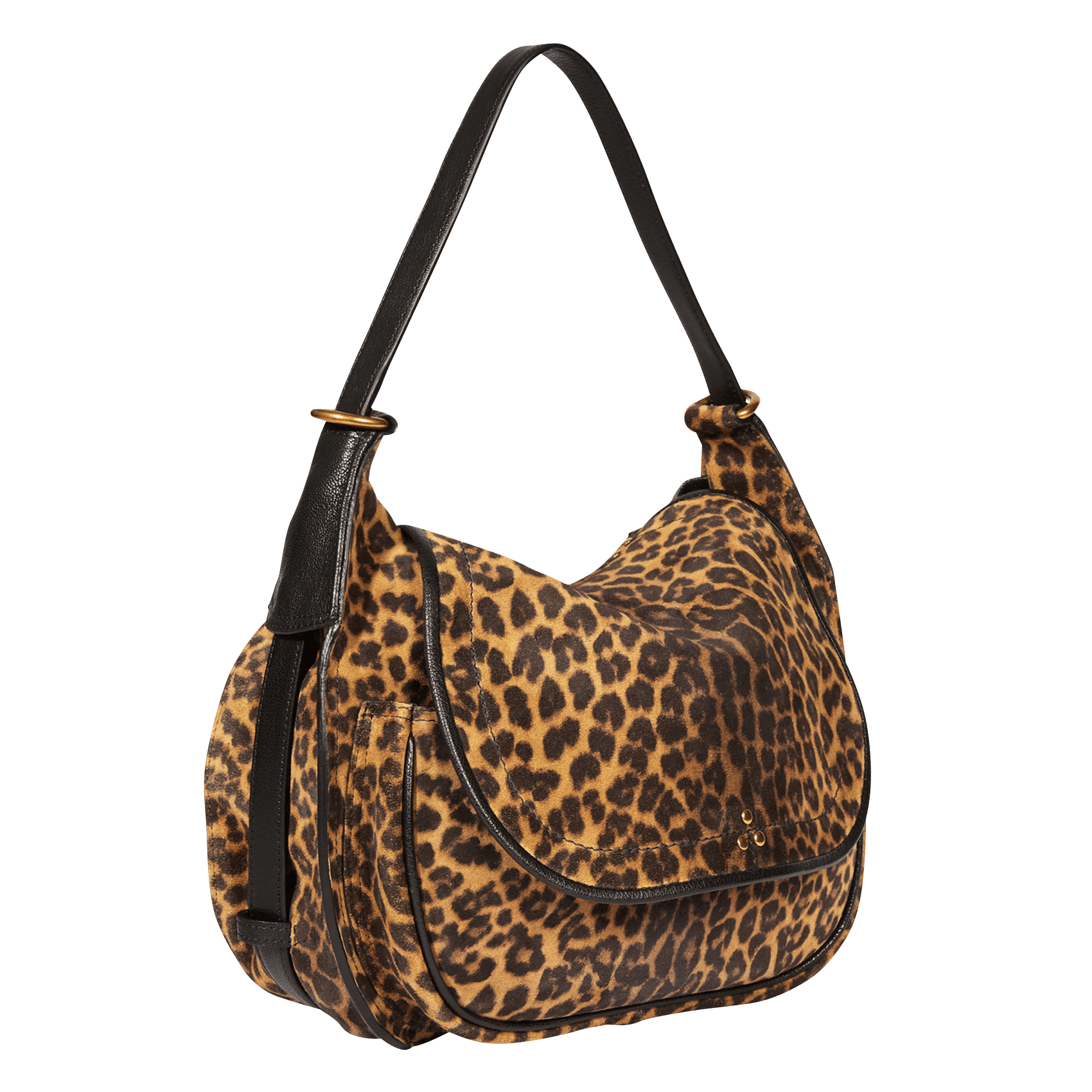 leopard messenger bag
