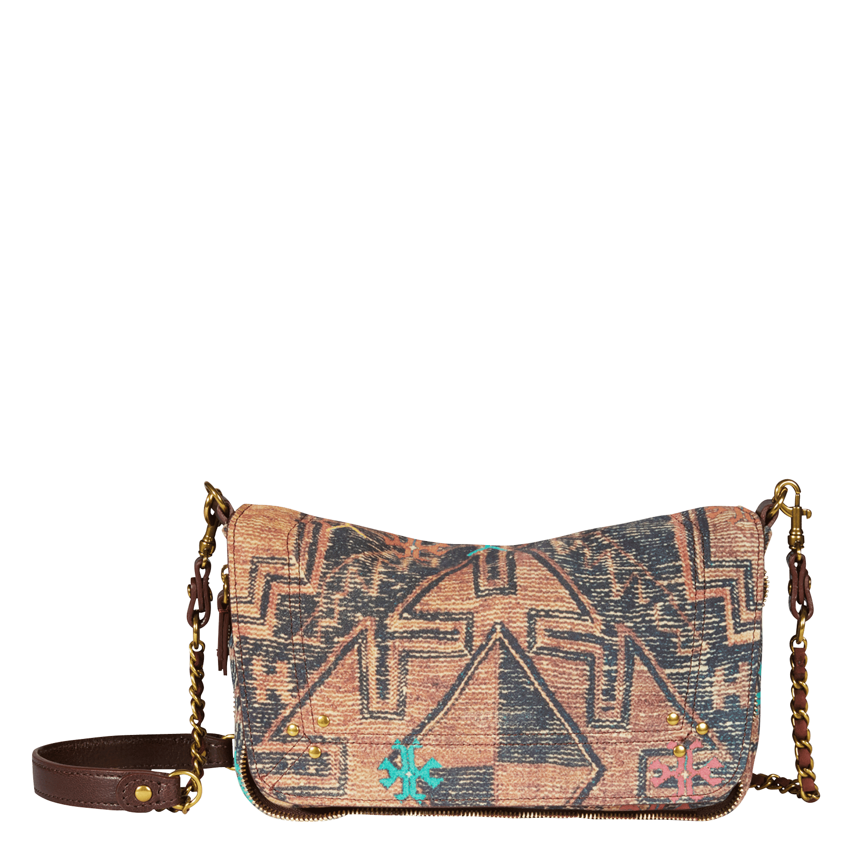 printed leather bags