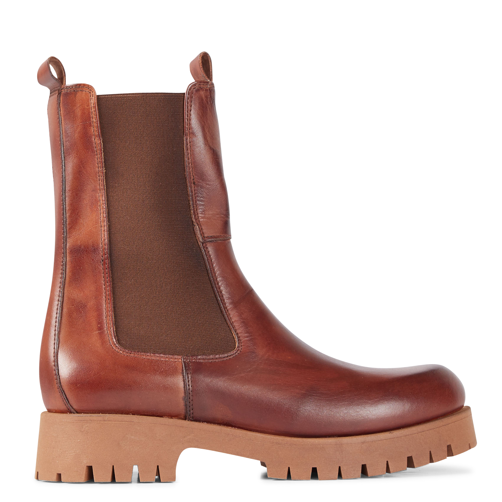 jonak lace up boots brown