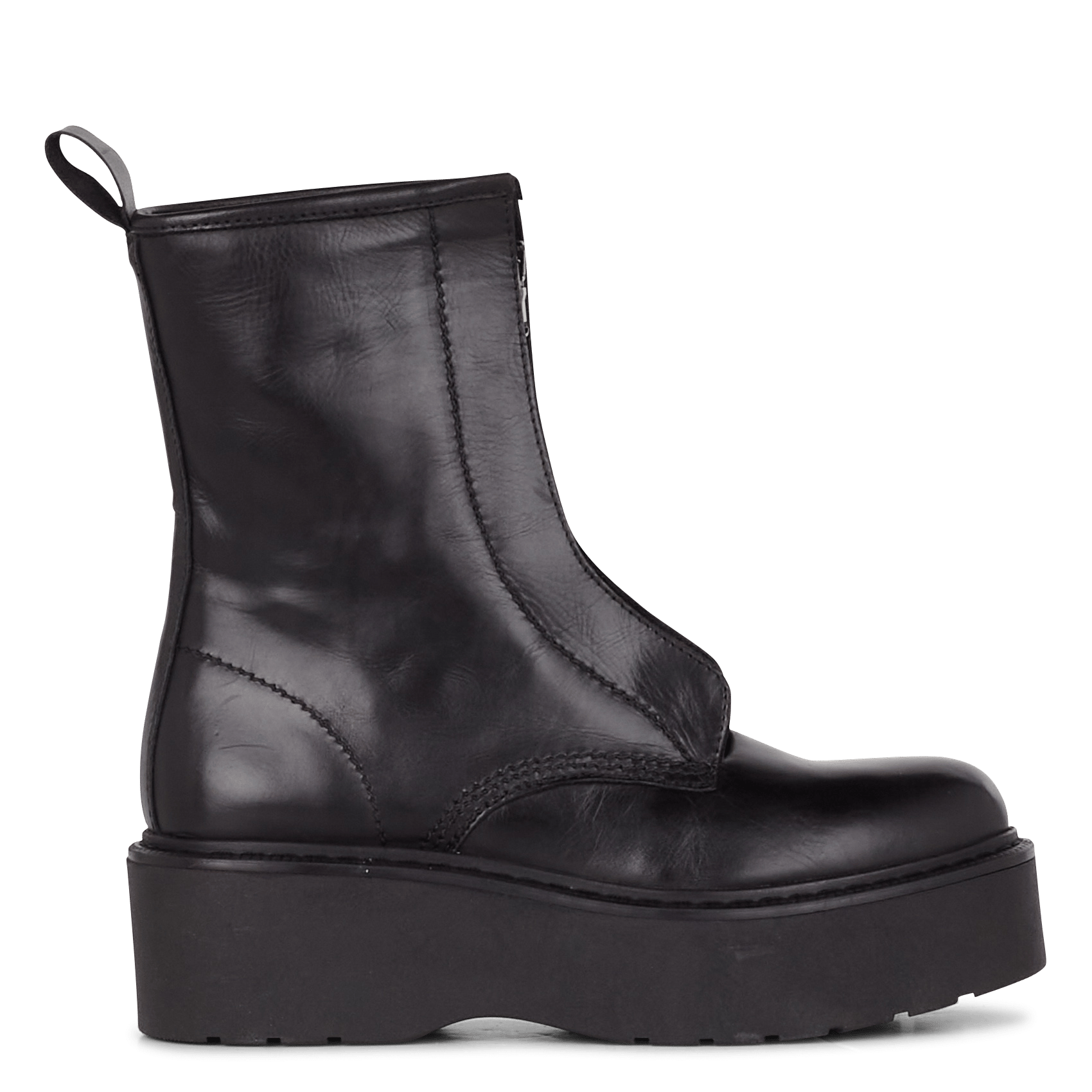 mid calf platform boots