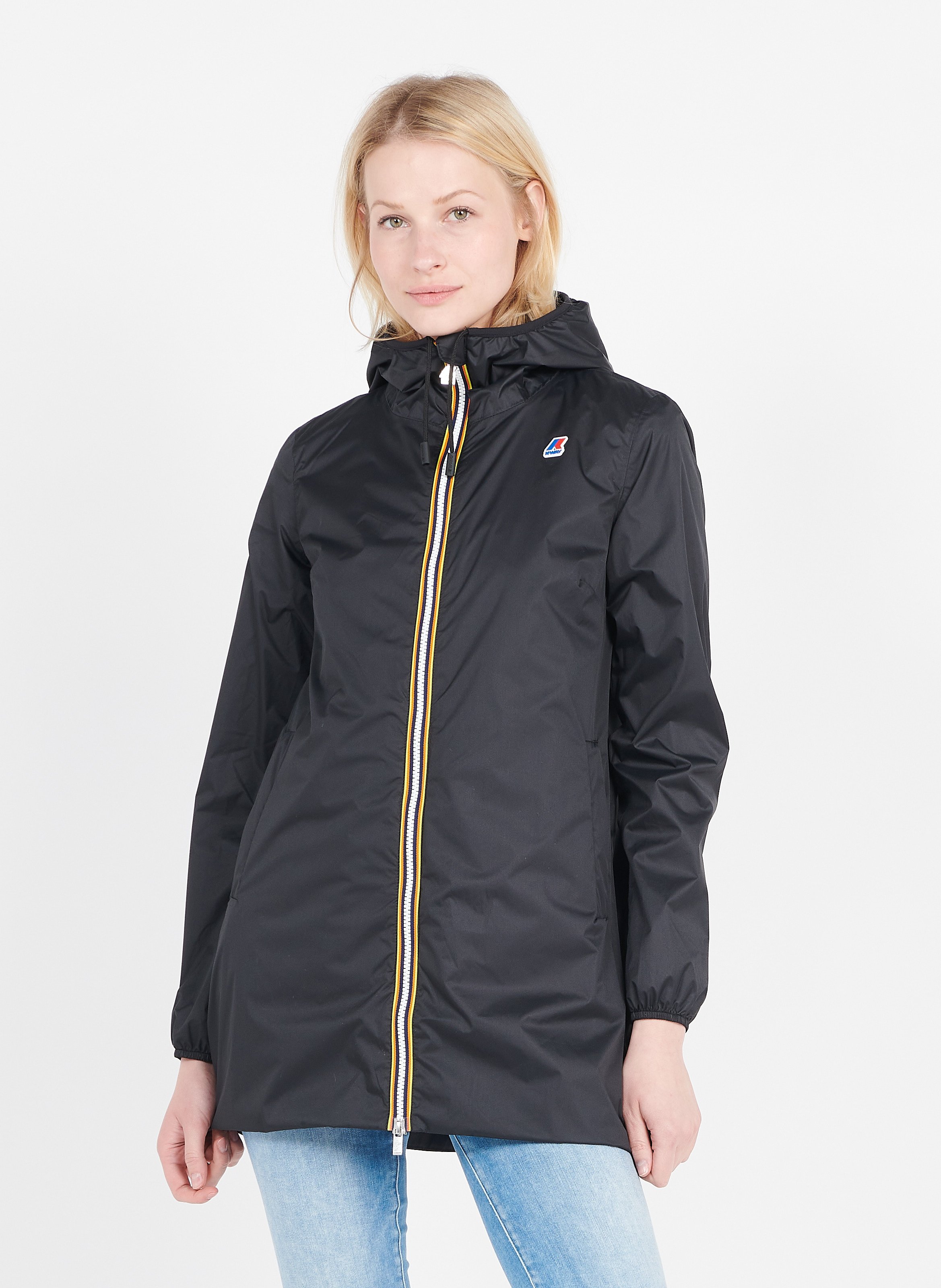 funnel neck waterproof coat