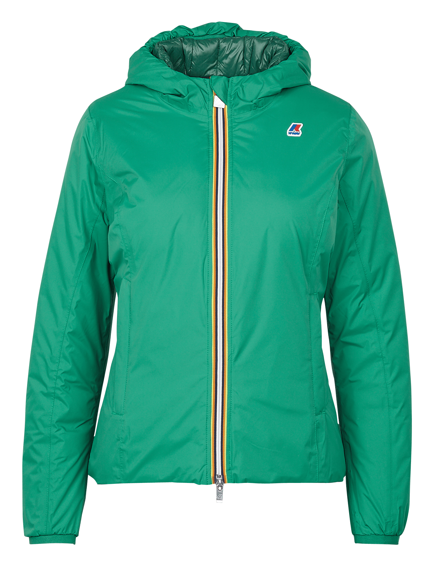 k way jacket green