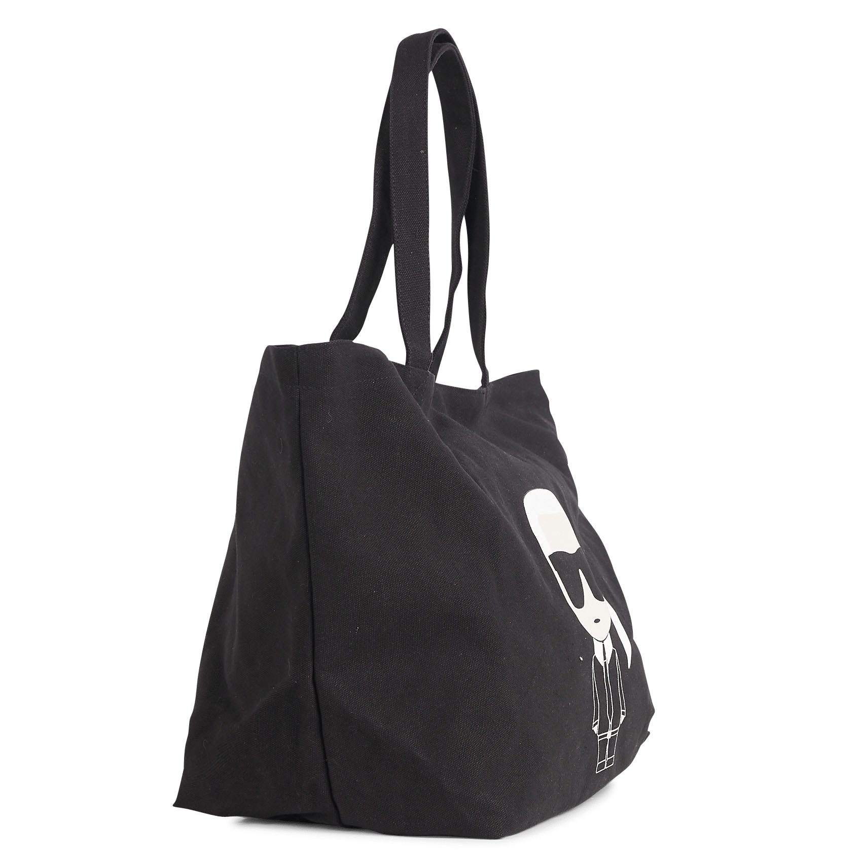 karl lagerfeld canvas tote bolsa