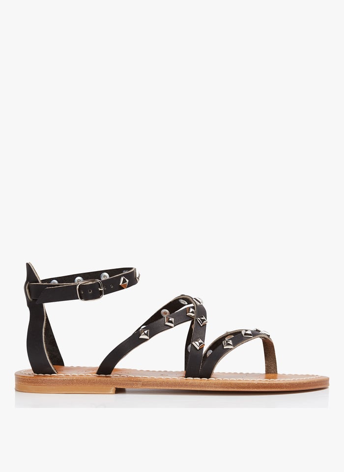 K jacques 2025 black sandals