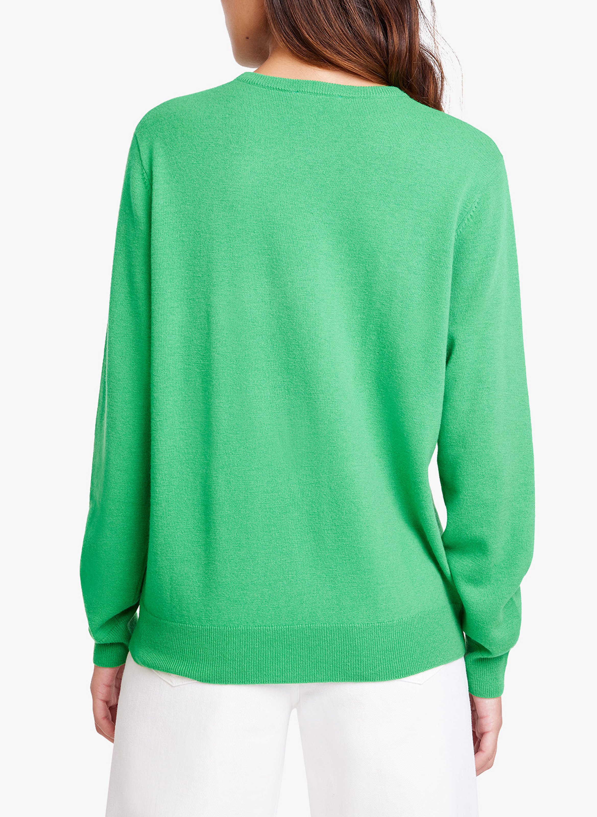 light green cashmere sweater