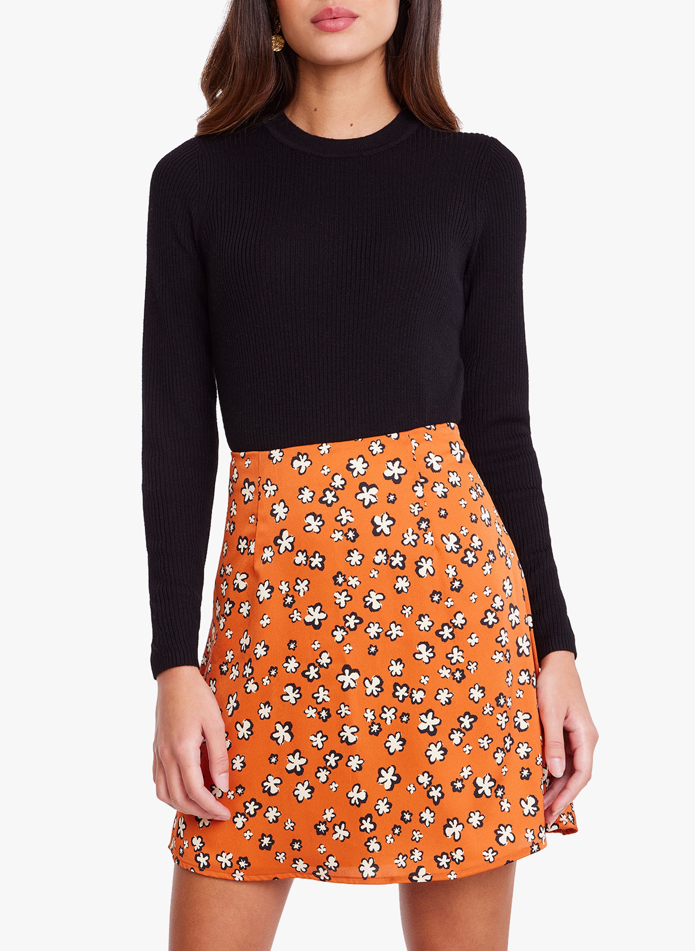 kookai cord skirt