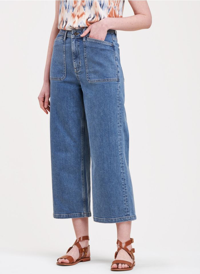 LA FEE MARABOUTEE Faded jeans High-waisted 7/8 jeans