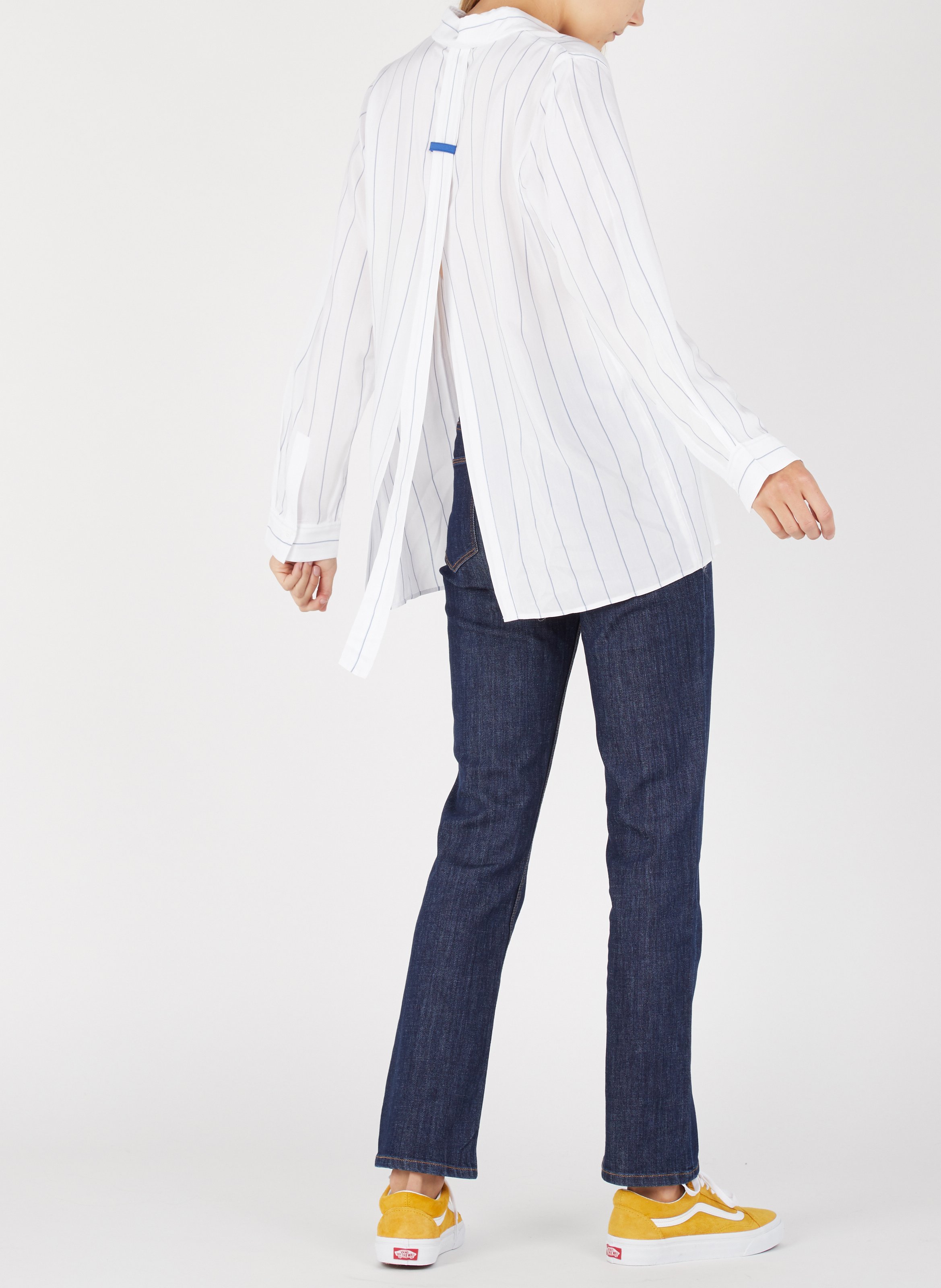 Highrise Raw Skinny Jeans Brut Lab Dip Women Place des Tendances