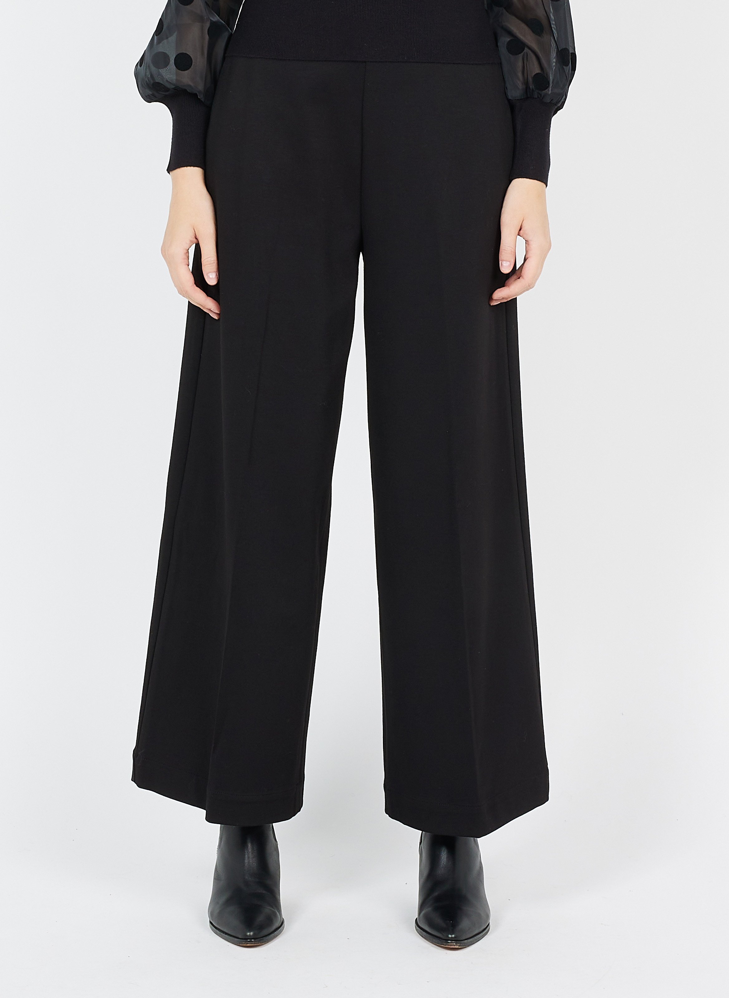 Highwaisted Wideleg Pants Ink Lab Dip Women Place des Tendances