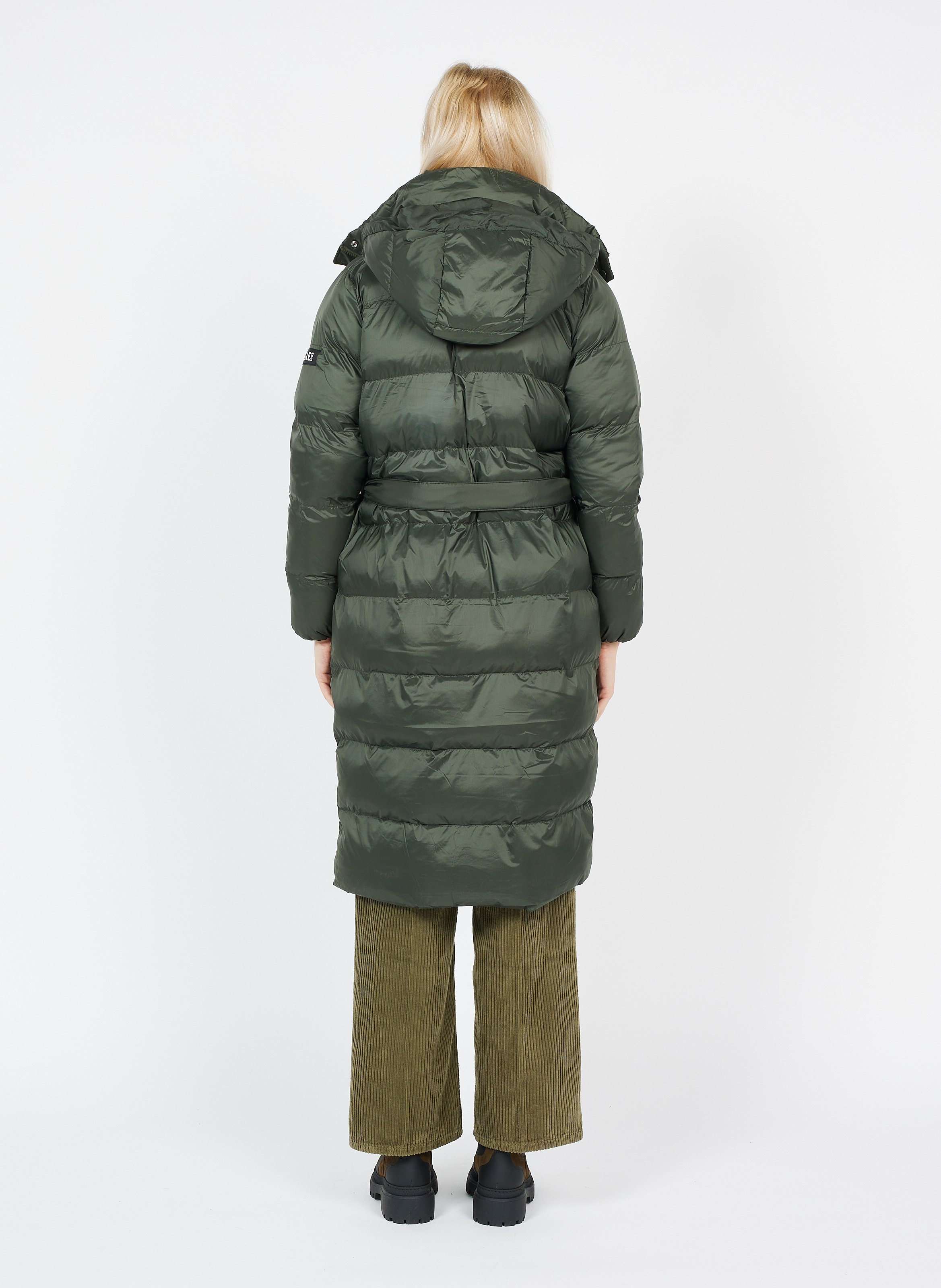 Highwaisted Cotton Pants Military Lab Dip Women Place des Tendances