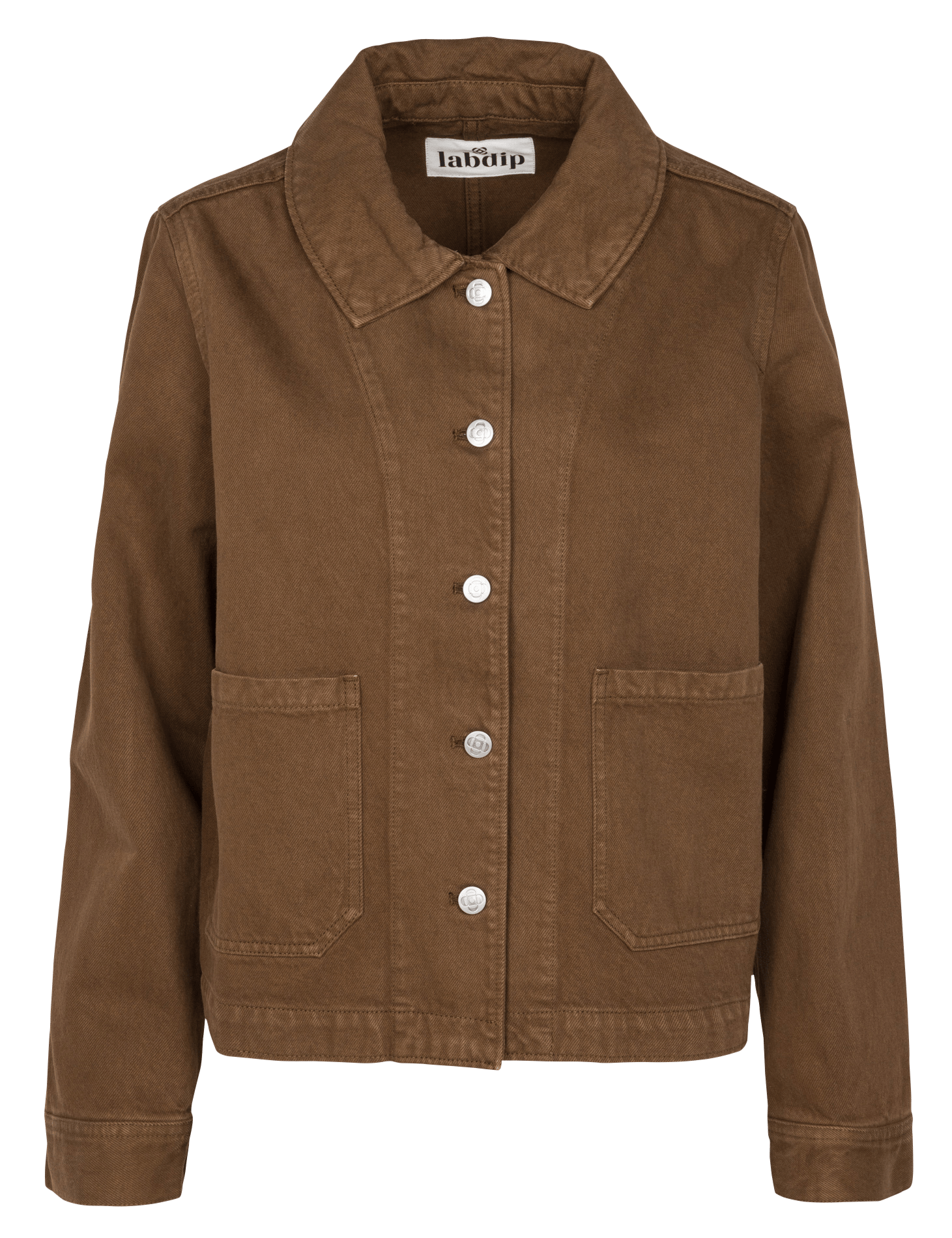 Short Cotton Jacket Cafe Lab Dip Women Place des Tendances