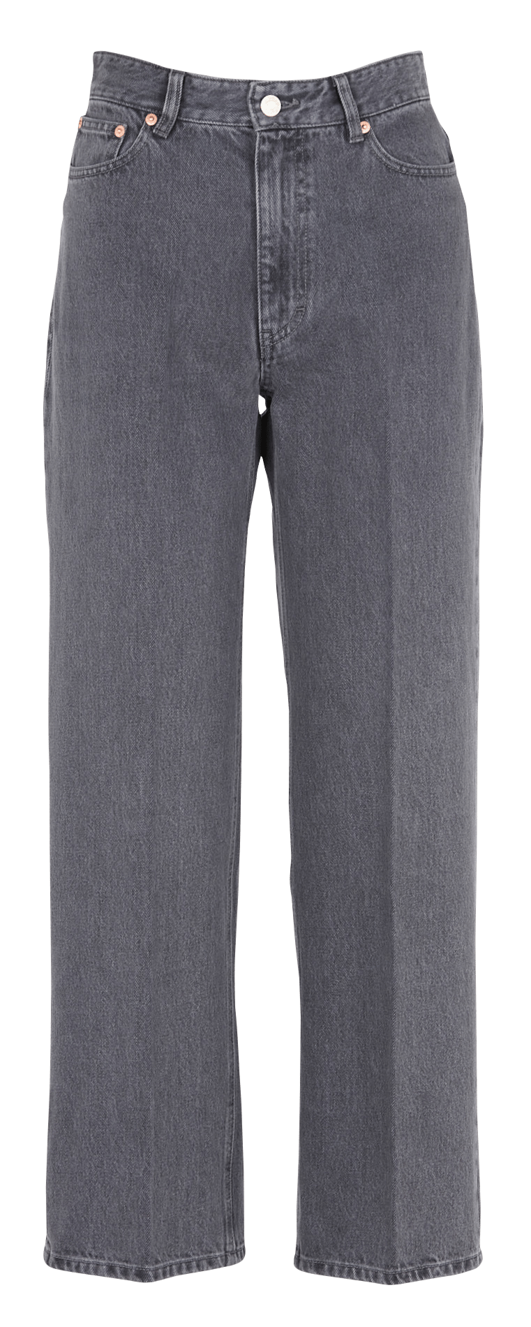 Straightleg Cotton Jeans Light Grey Lab Dip Women Place des Tendances