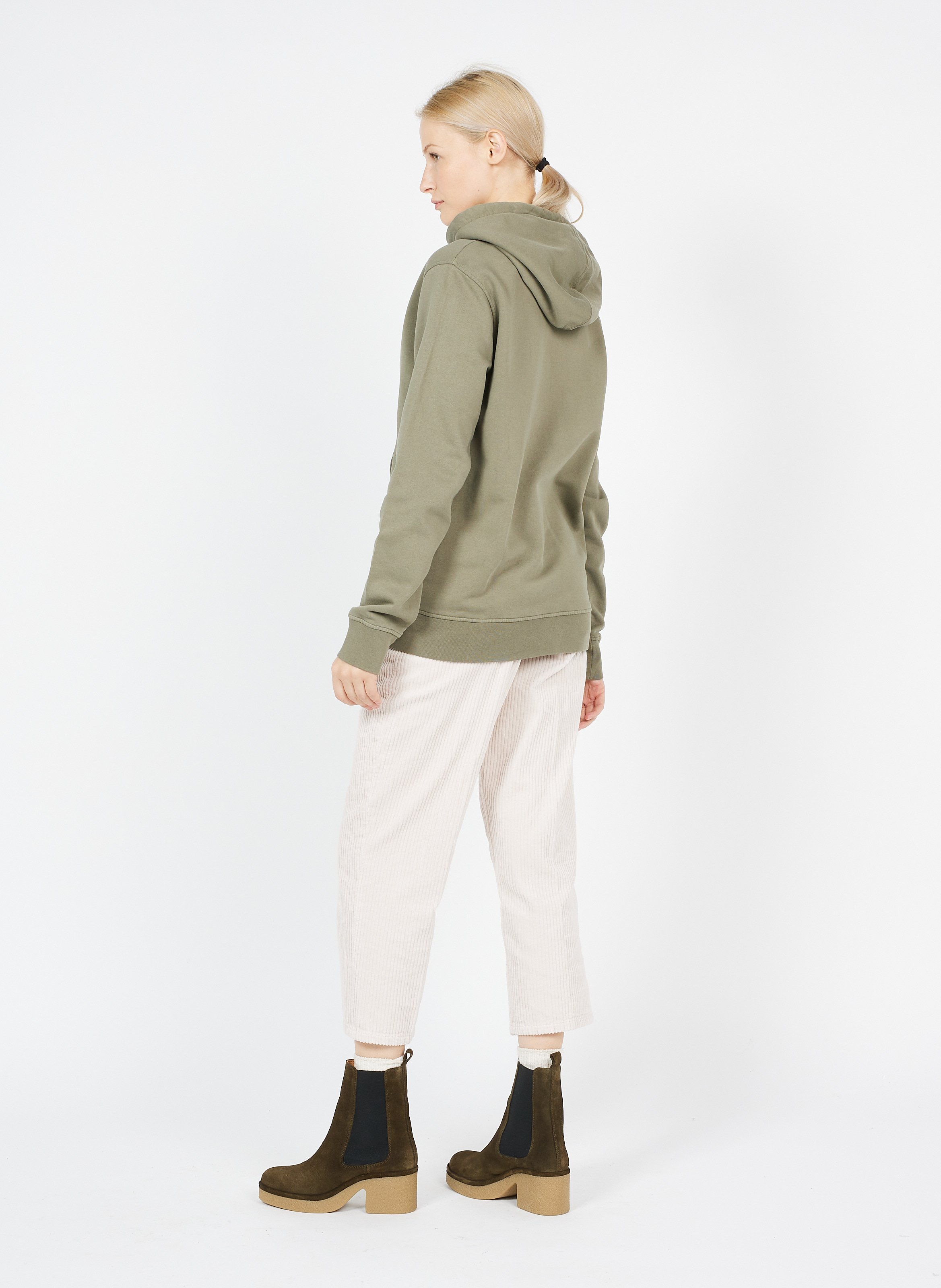 Wideleg Cropped Corduroy Pants Canvas Lab Dip Women Place des