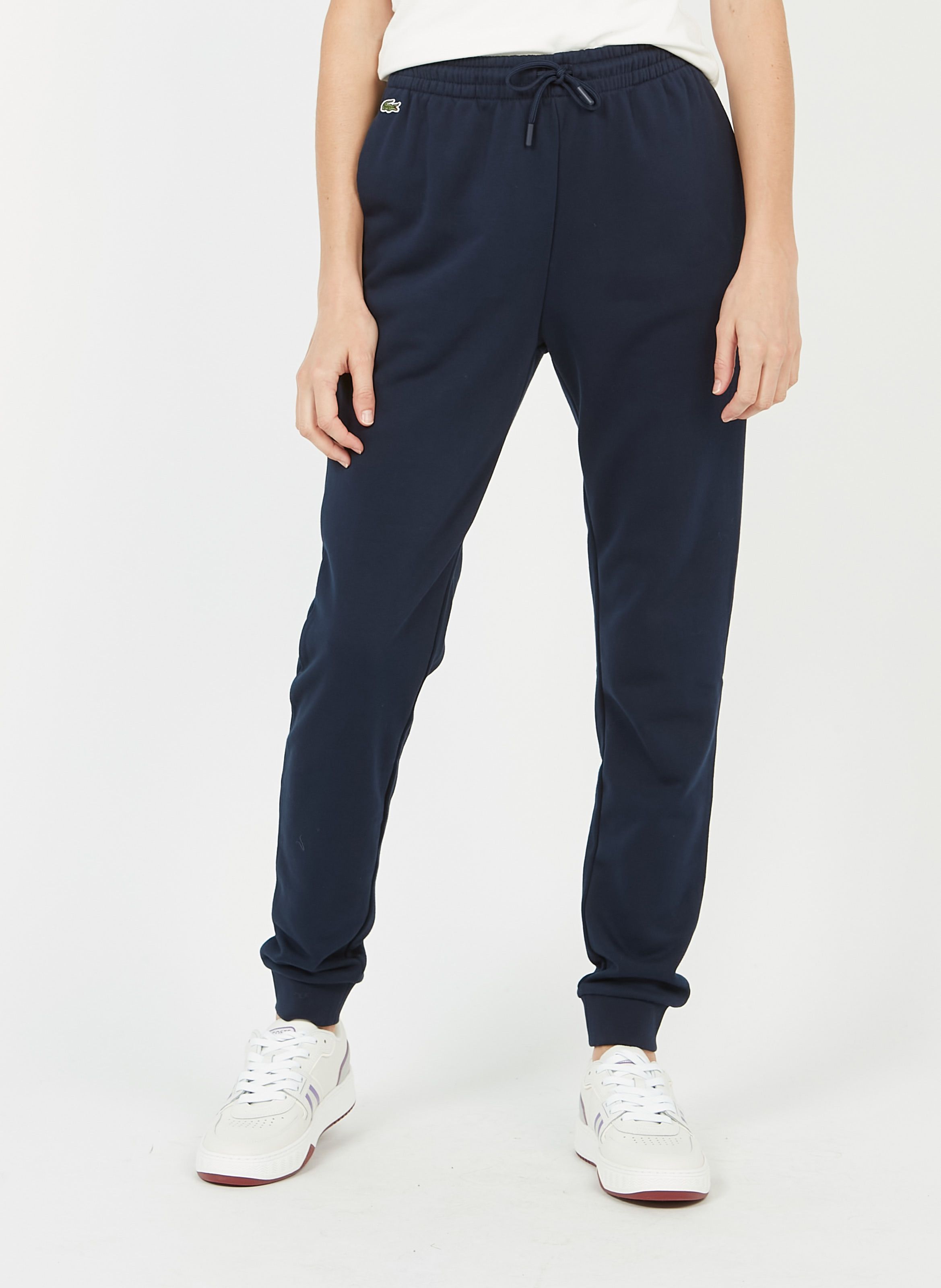 lacoste blue joggers