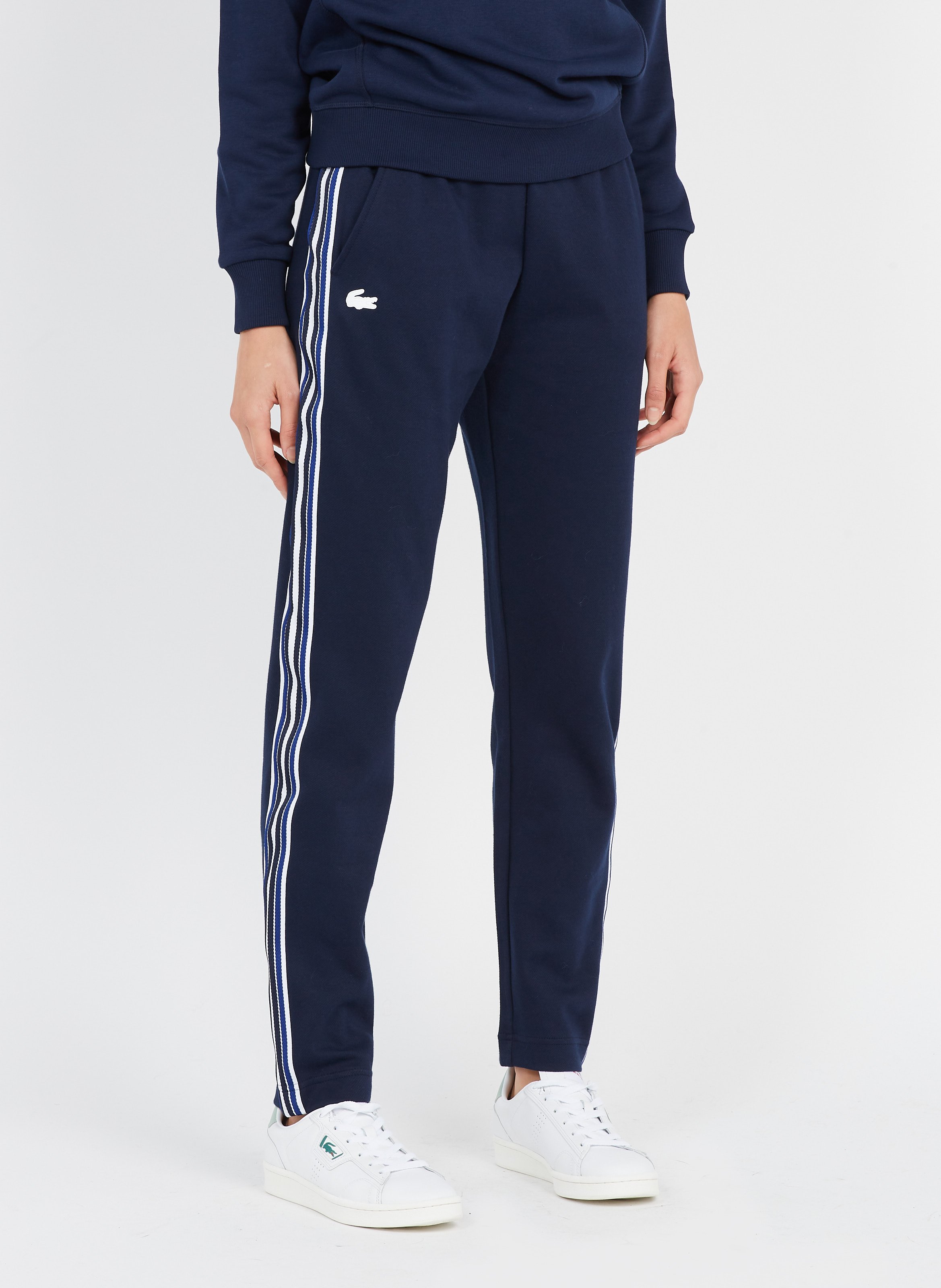 blue lacoste joggers