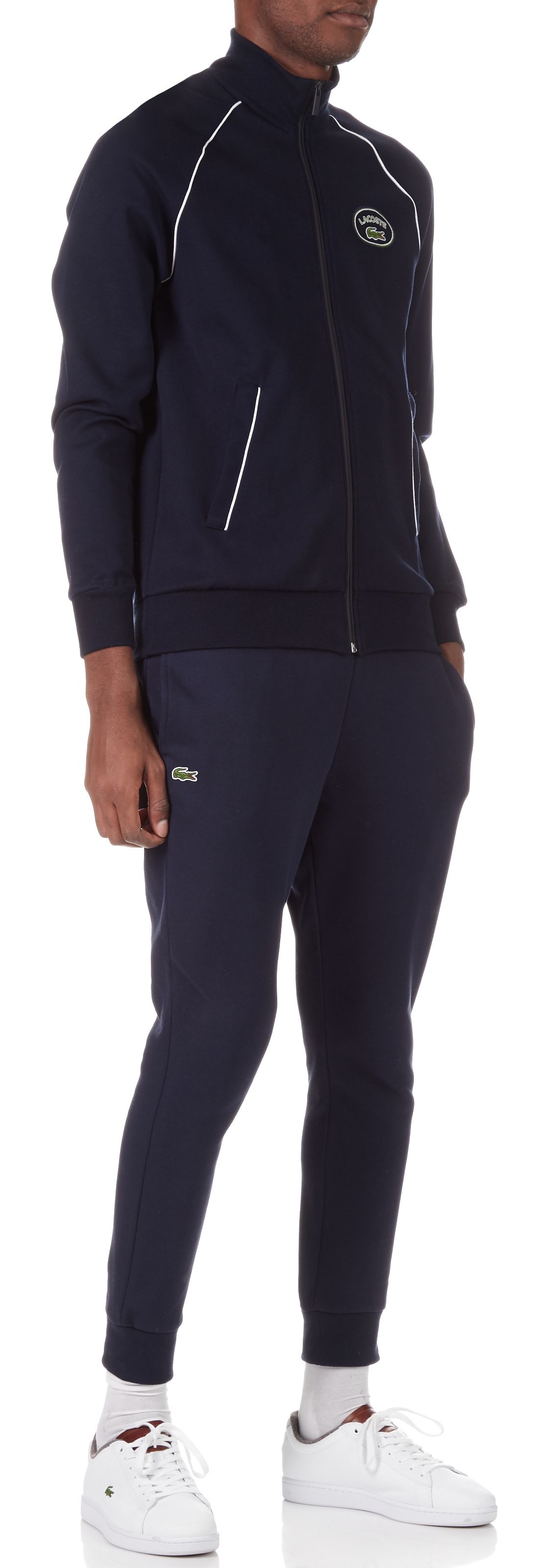 lacoste slim fit tracksuit