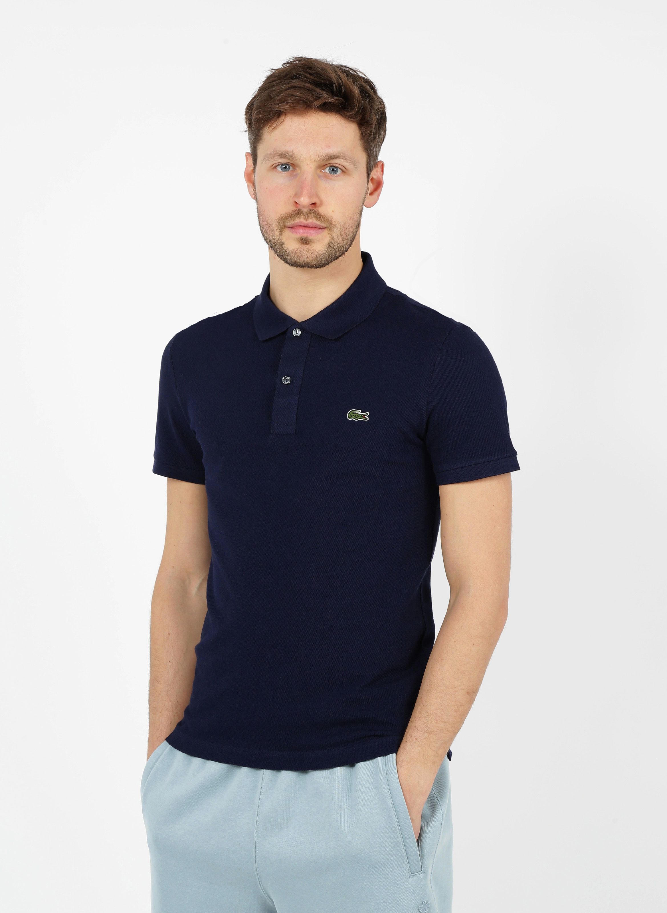 lacoste polo marine