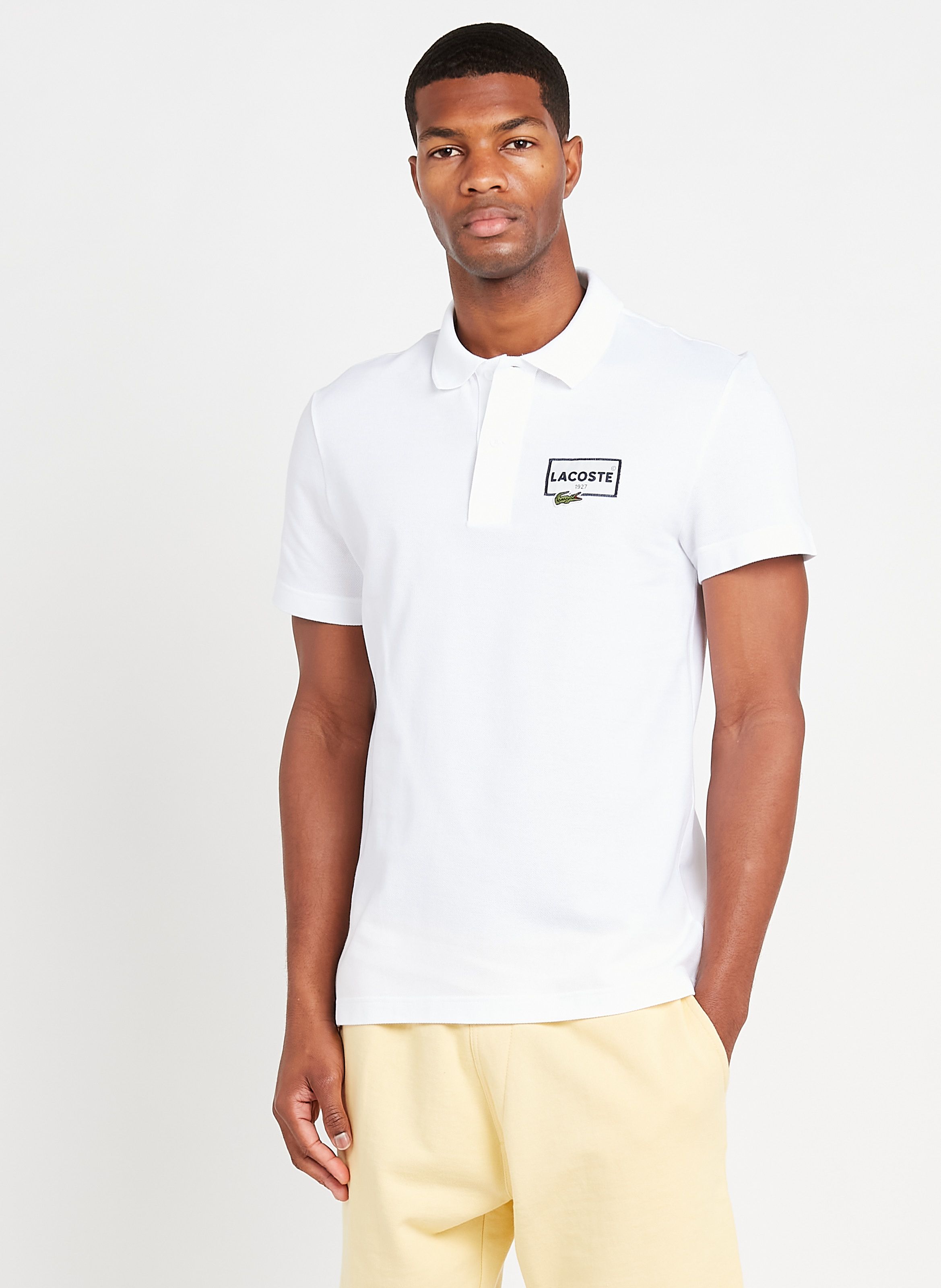 white cotton polo t shirts