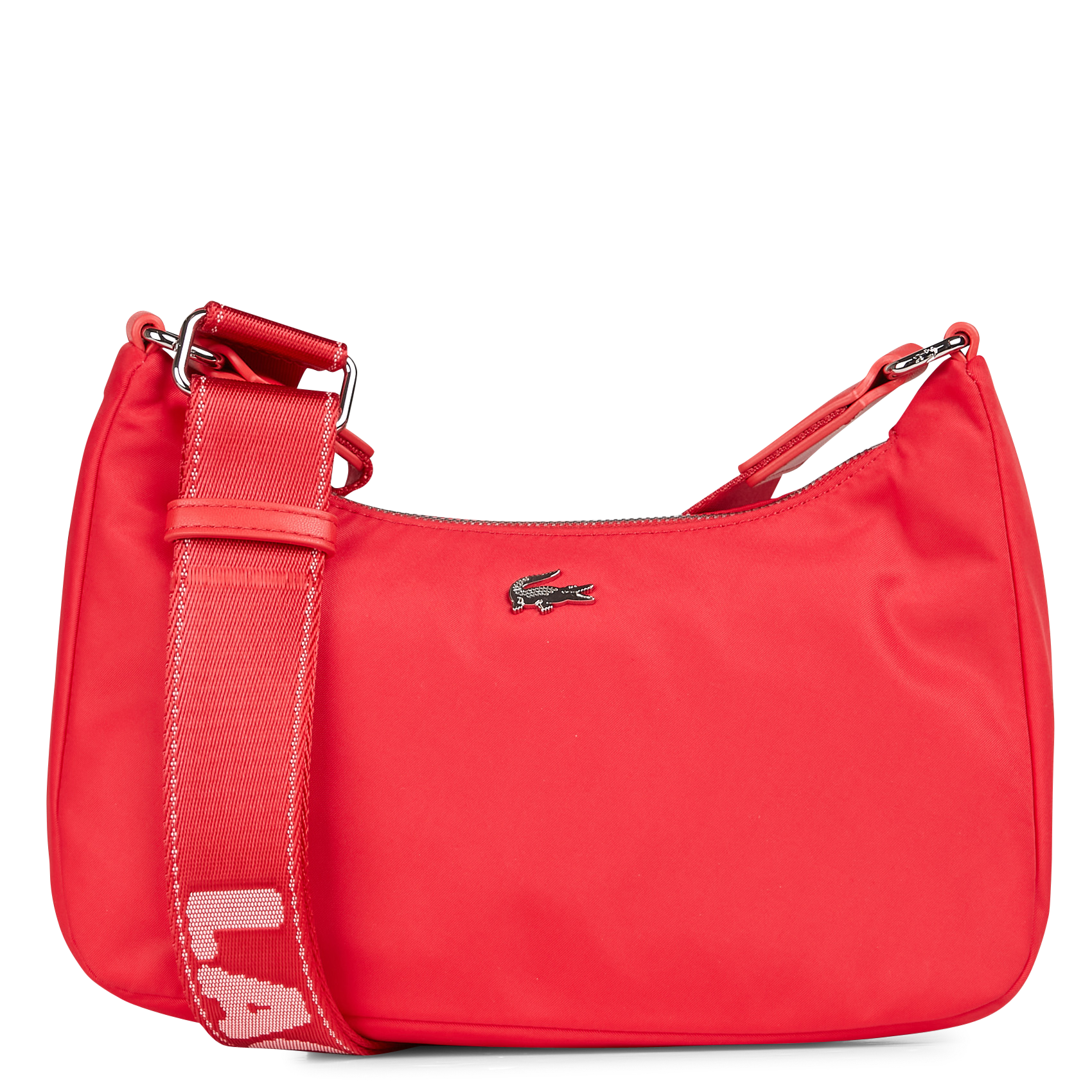 red lacoste bag