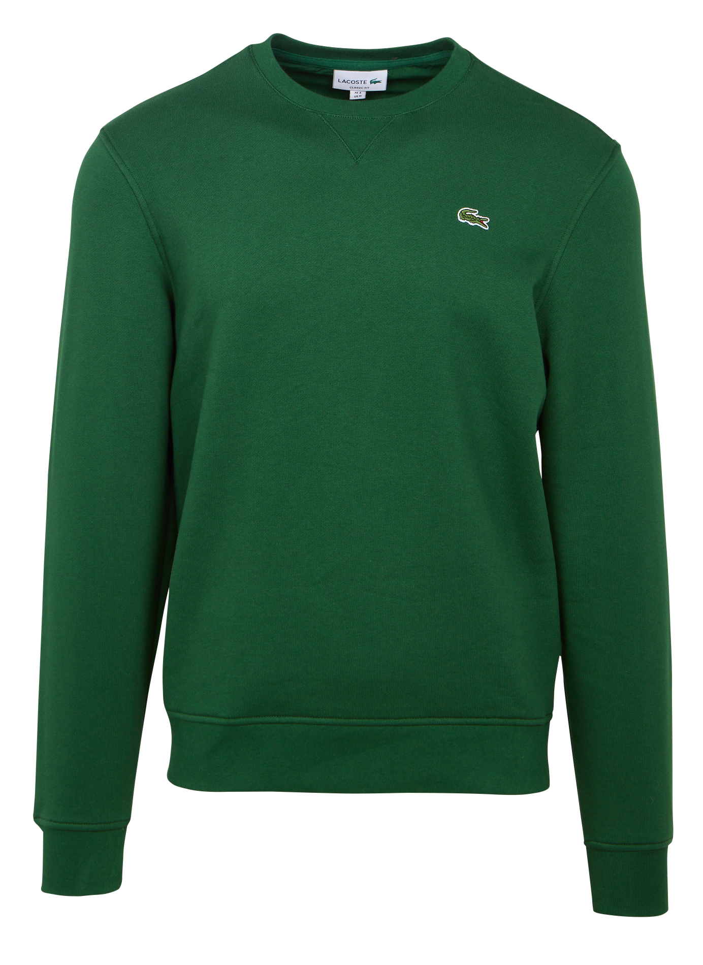 lacoste green sweatshirt