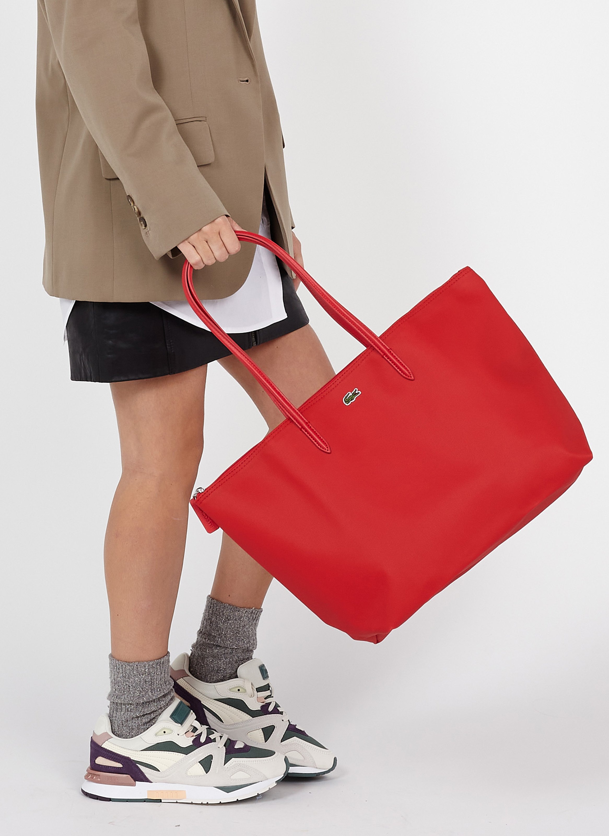 lacoste large tote