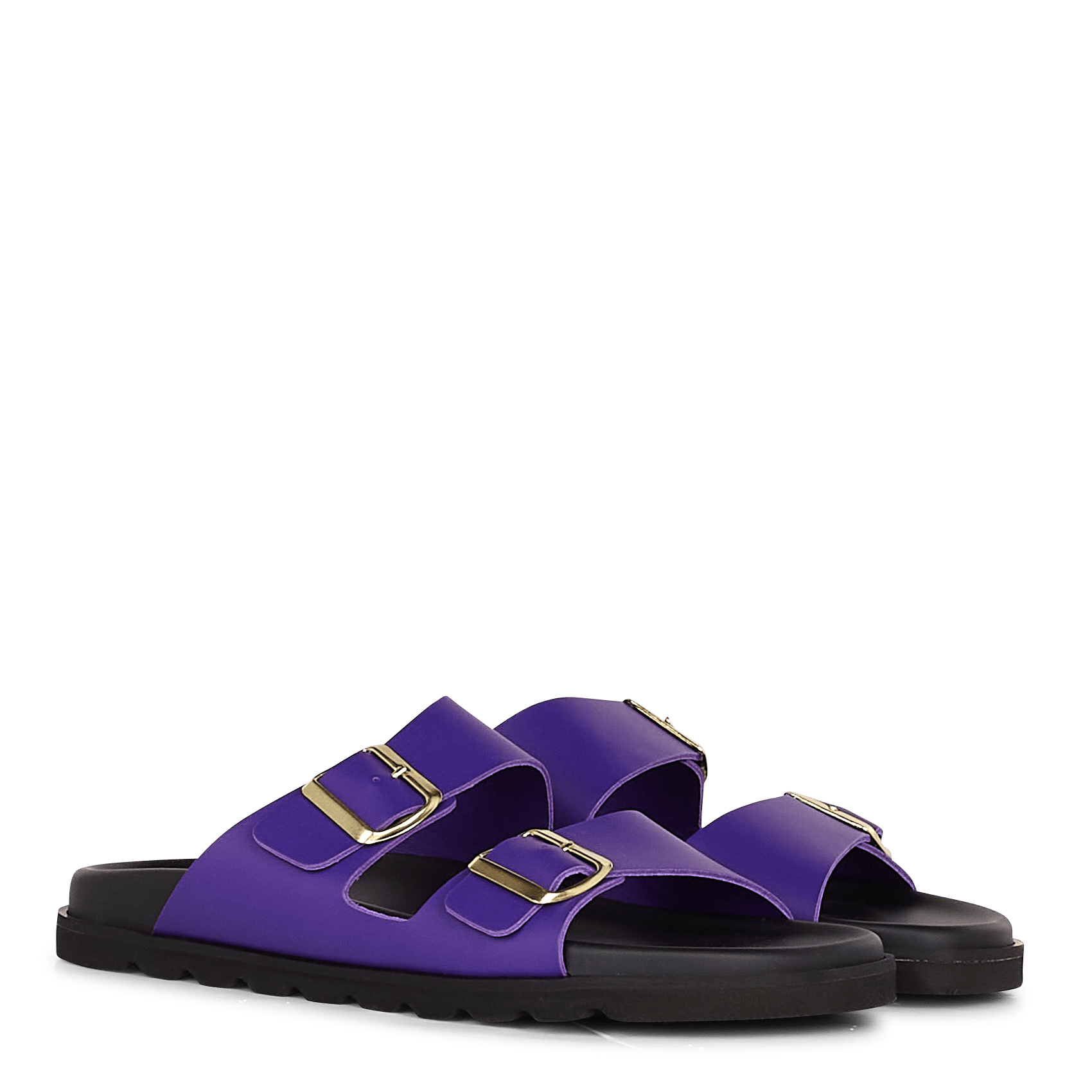 purple sandals