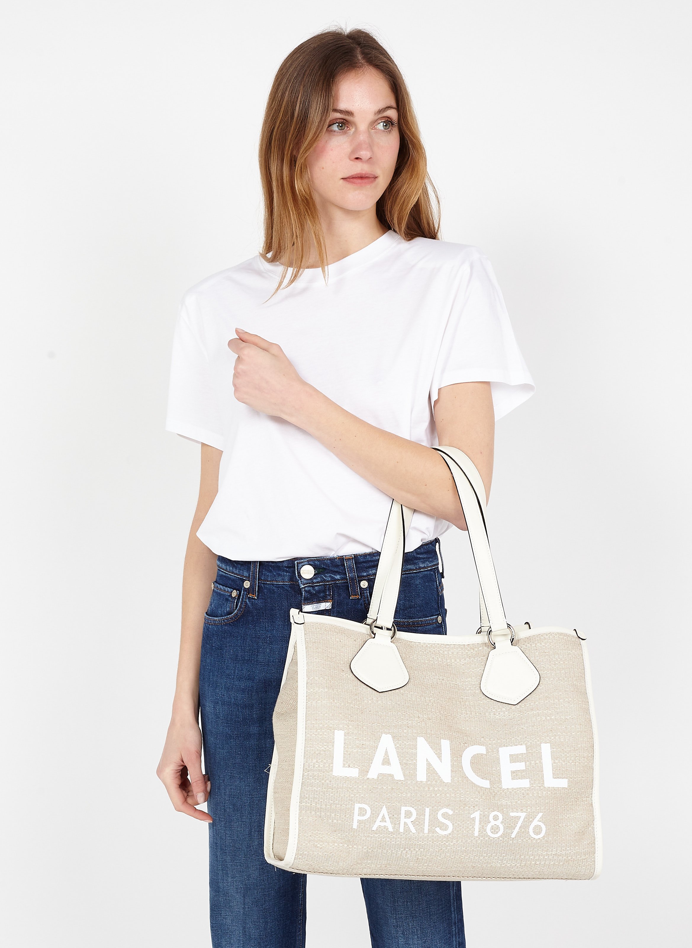 Lancel best sale tote bag