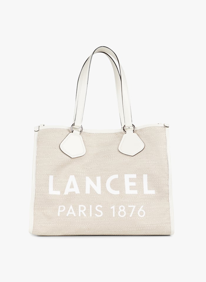 Sac cabas top lancel toile