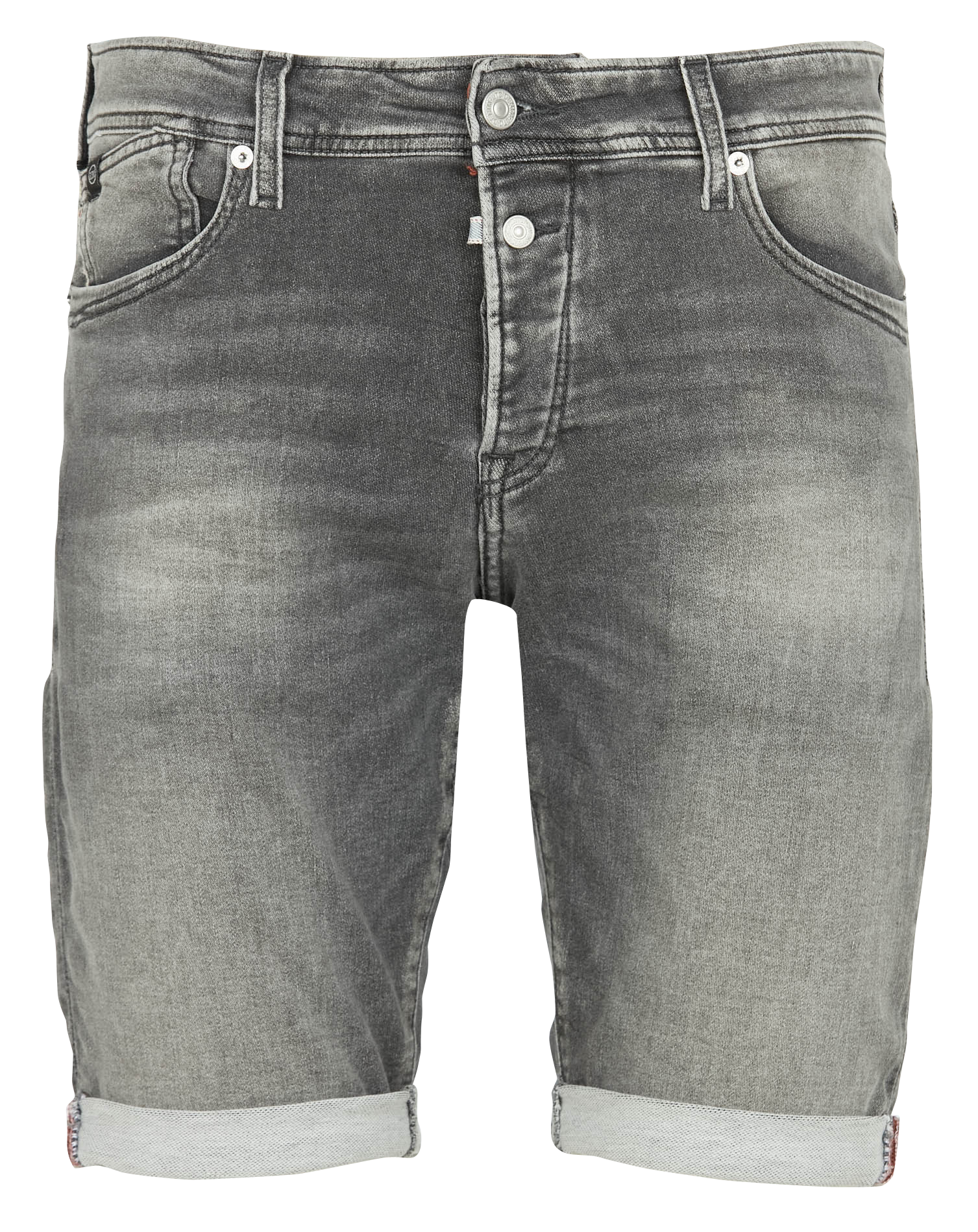 mens faded jean shorts