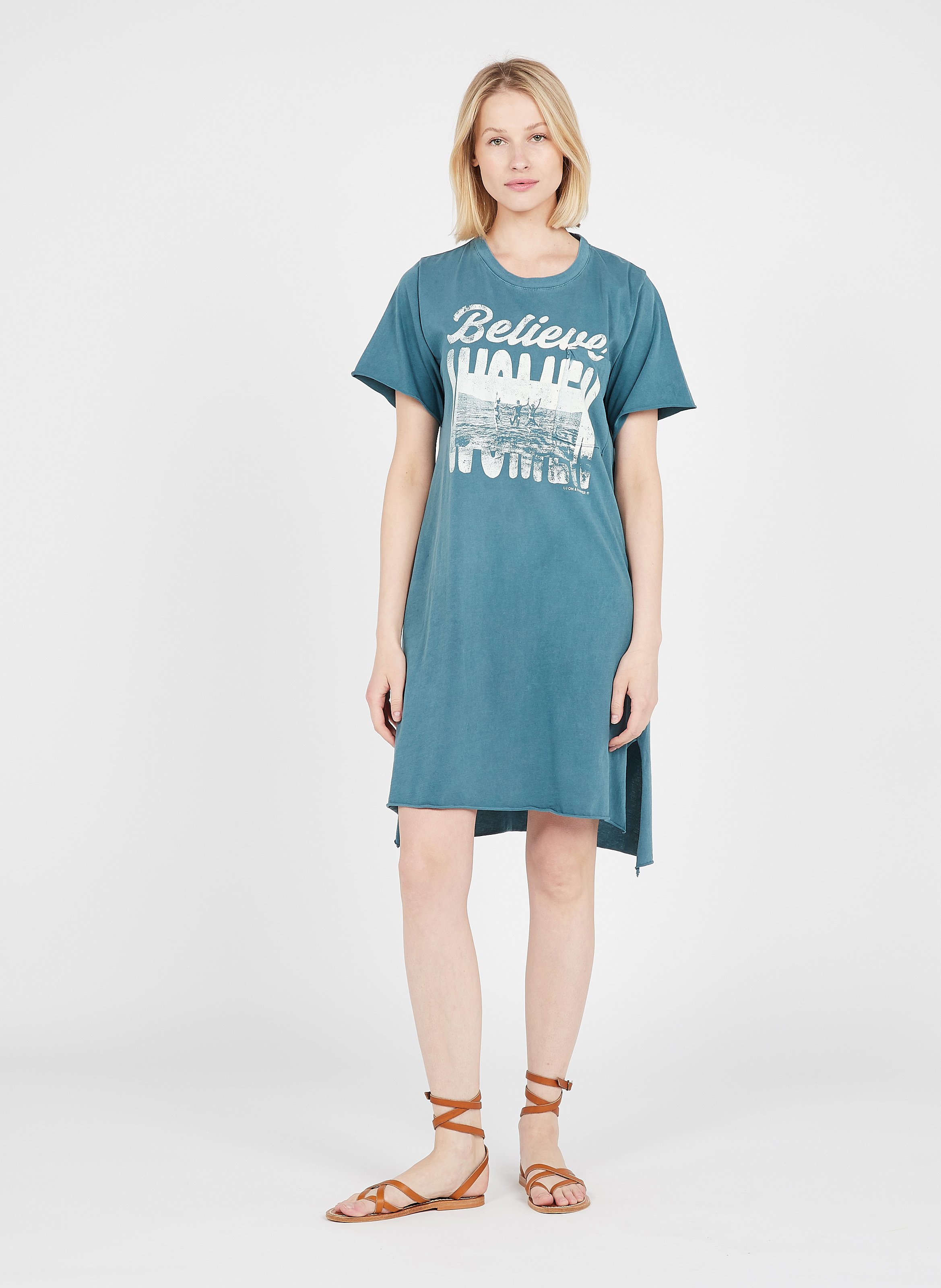 Sale Organic Cotton T-shirt Dress 