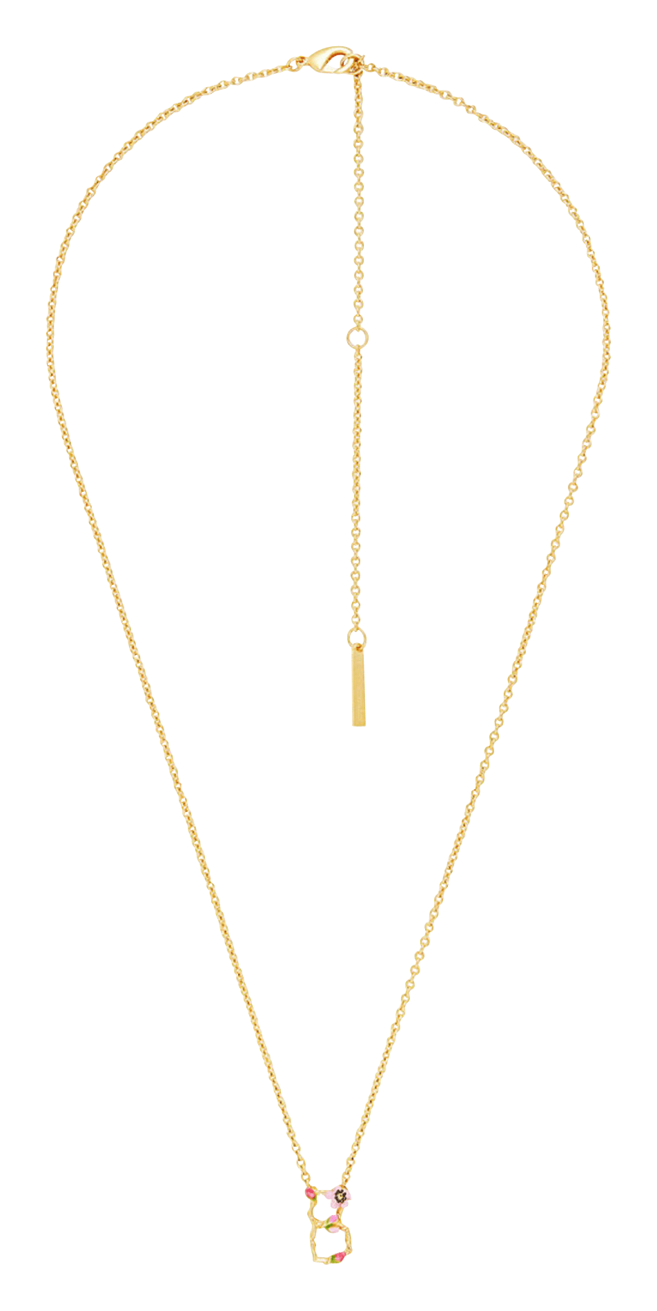 Extraordinary Letter B Necklace Multicolore Les Nereides Women Place Des Tendances