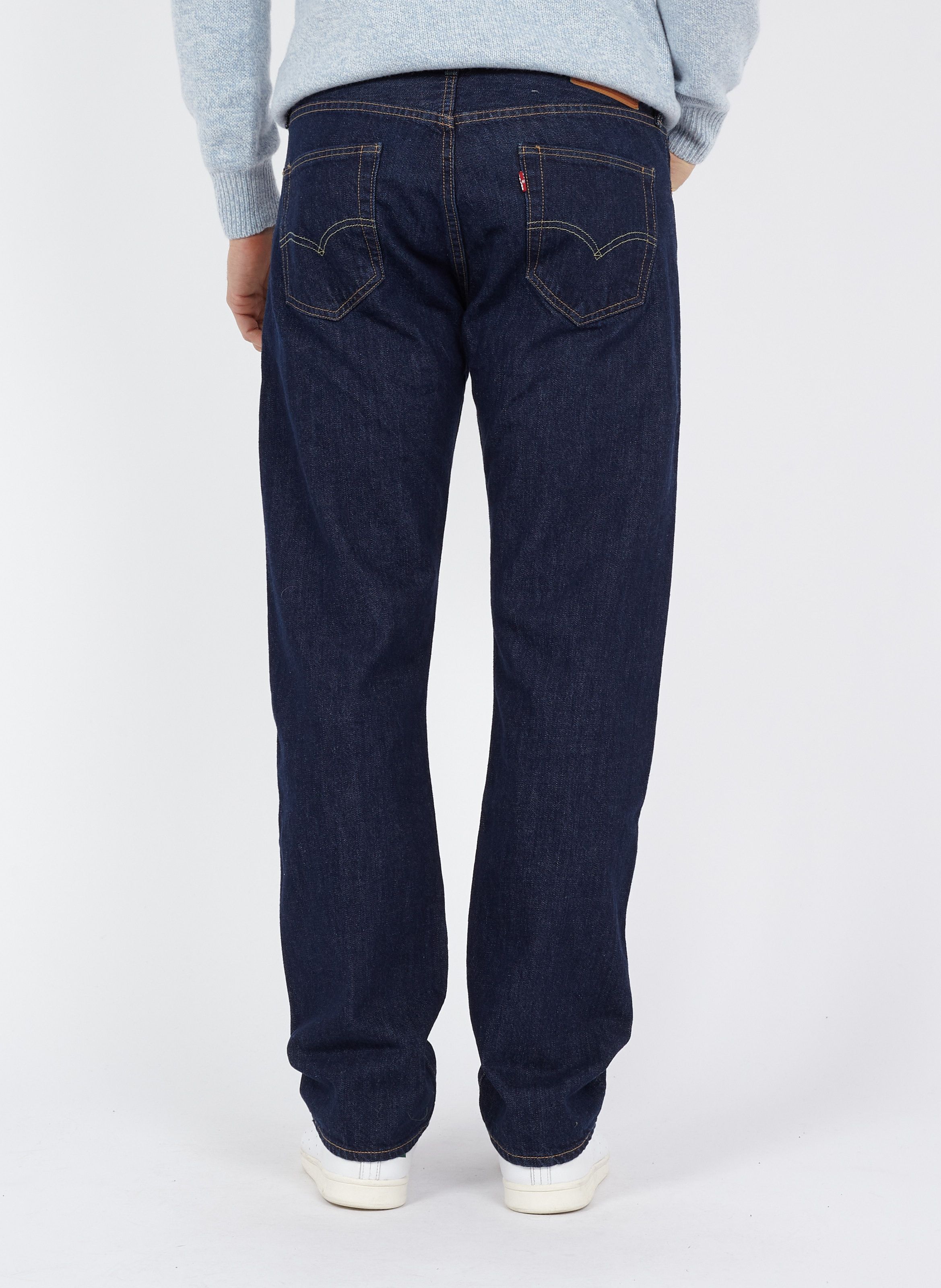 levi's raw denim jeans