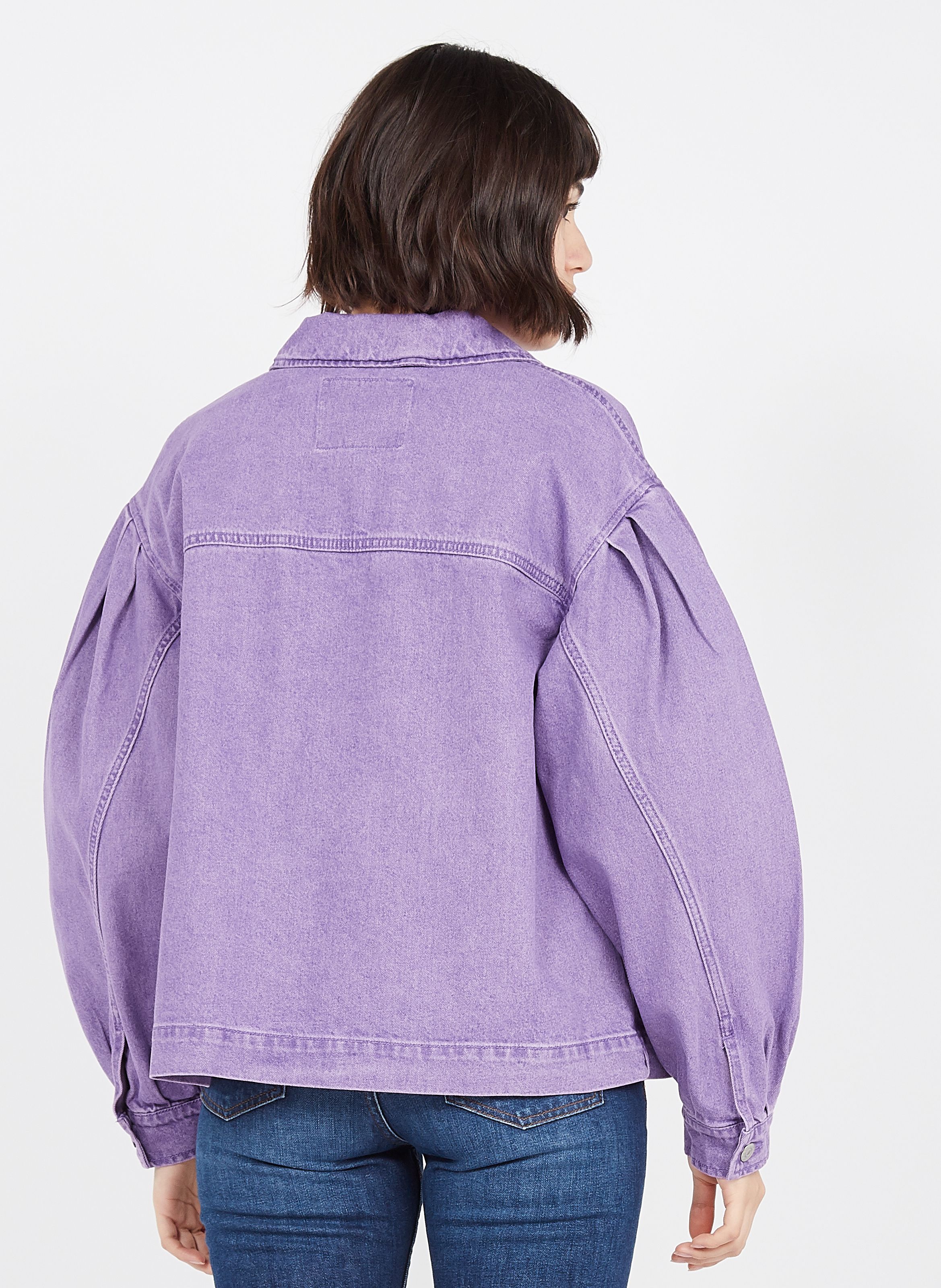 levi's purple jacket