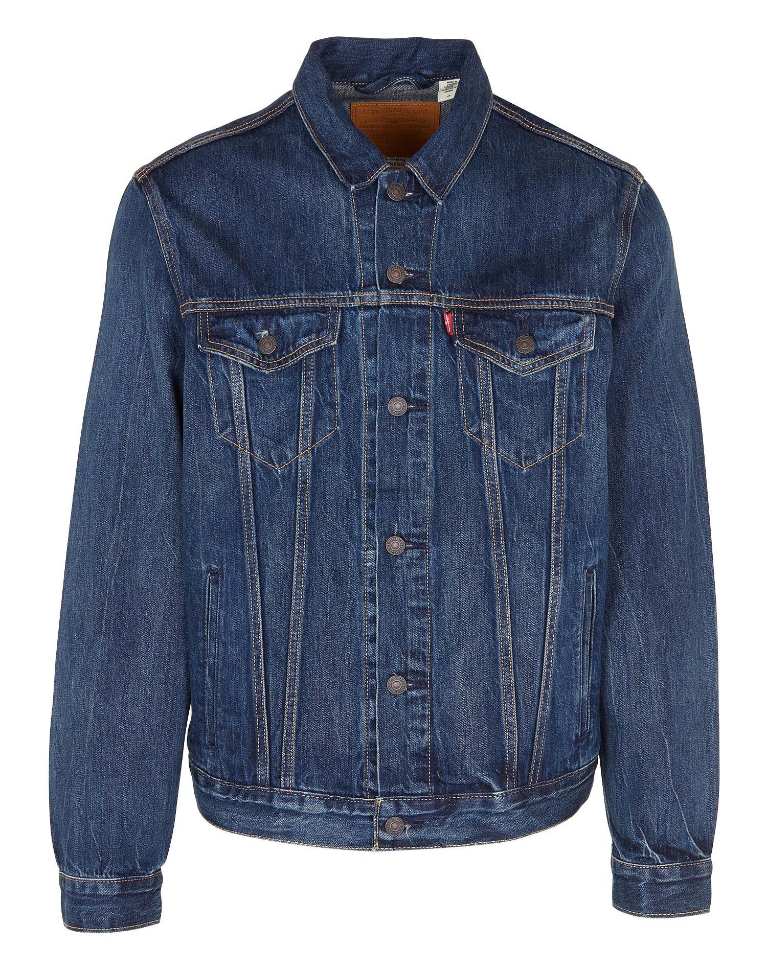 levis denim jacket buttons