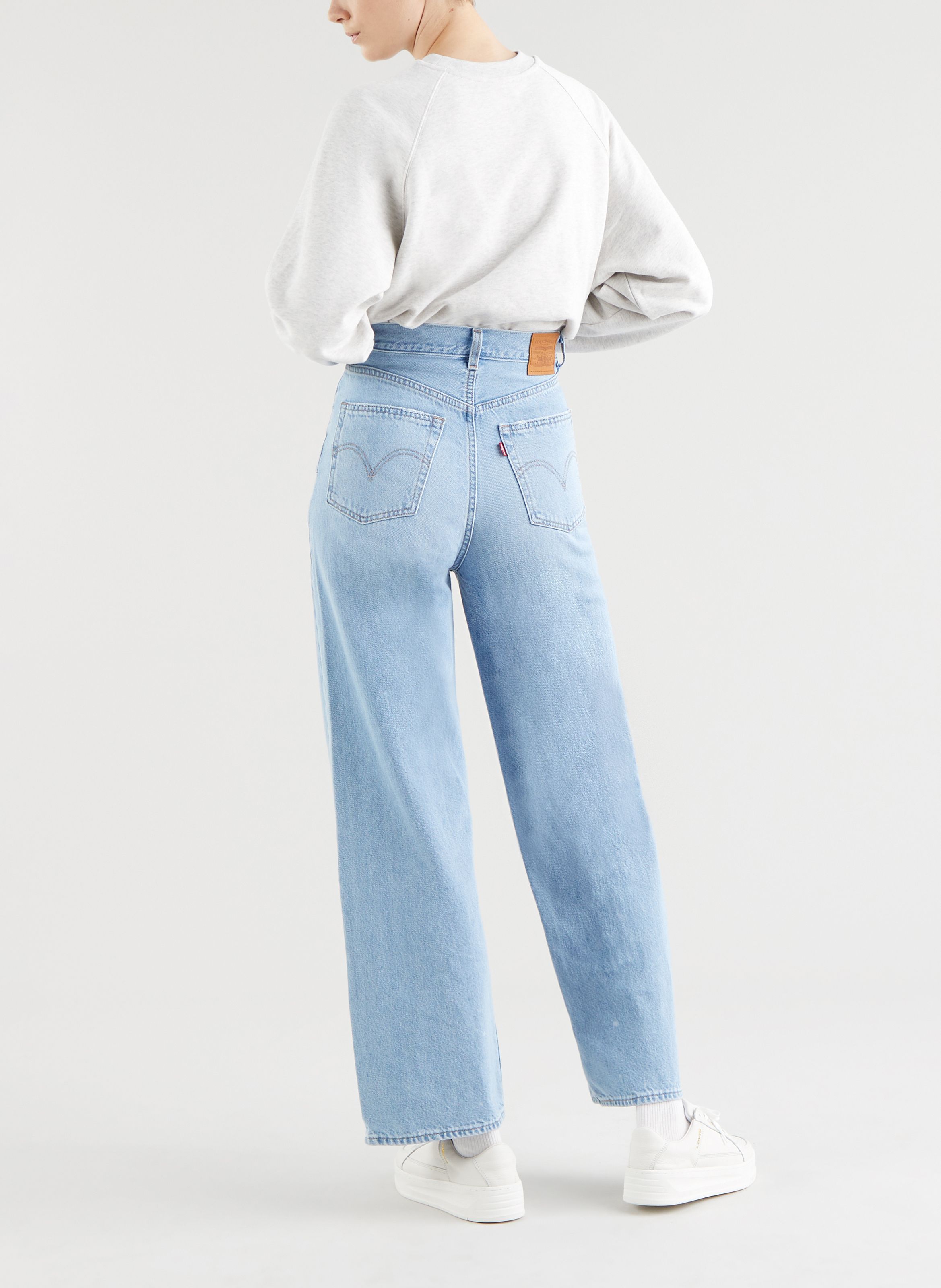 Sale High-rise Wide-leg Jeans Full 