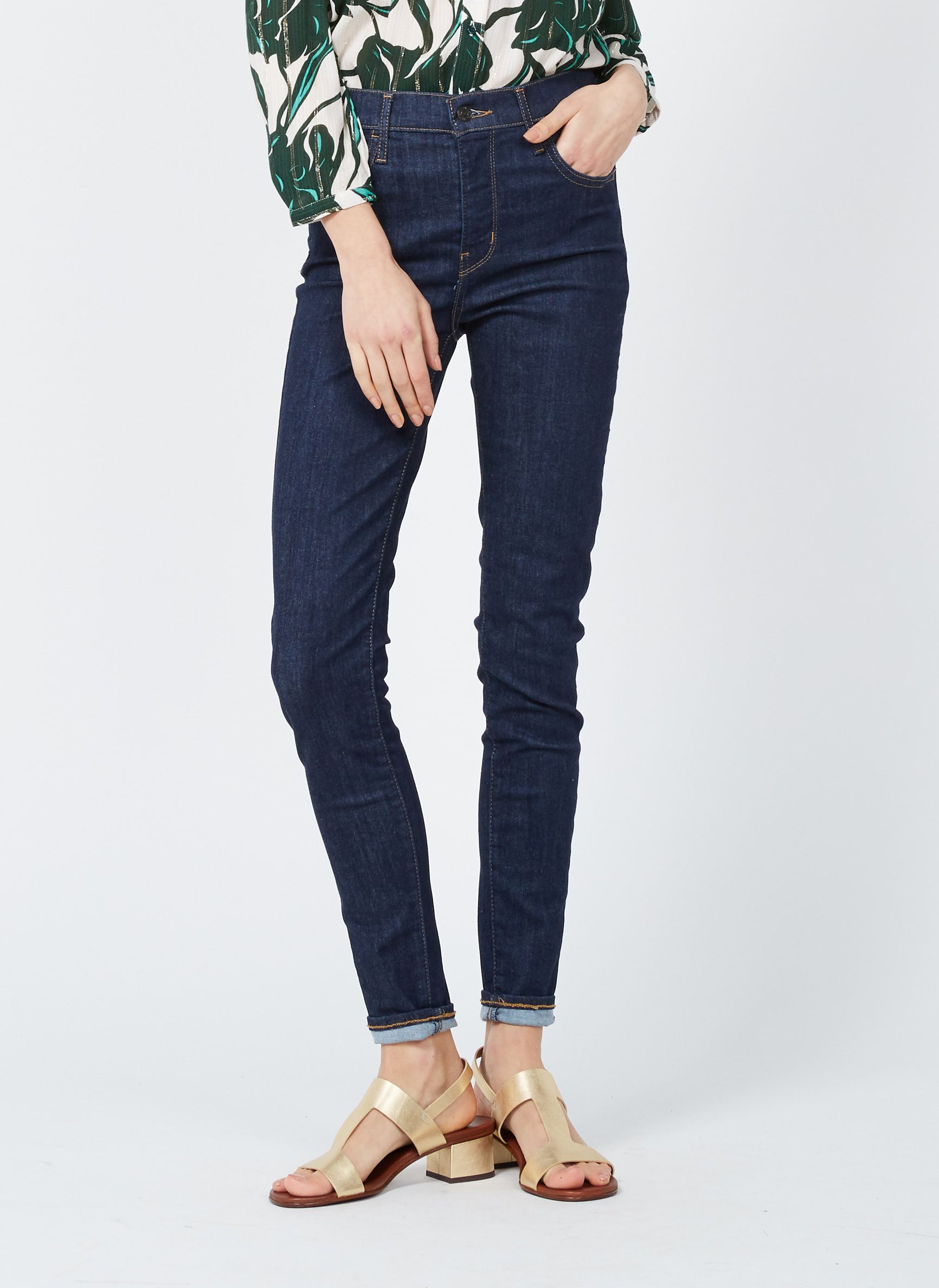 levis high waist super skinny