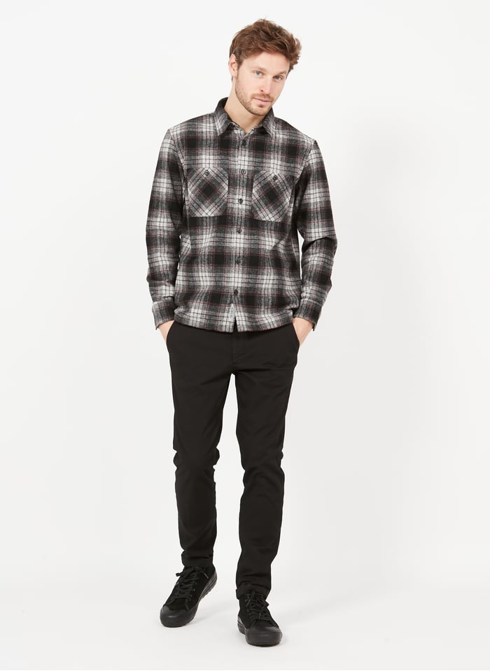 Regular Fit Checked Wool Blend Overshirt With Classic Collar Hagen Check Hammer Carhartt Wip Men Place Des Tendances Regular Fit Checked Wool Blend Overshirt With Classic Collar Hagen Check Hammer Carhartt Wip Men Place Des Tendances