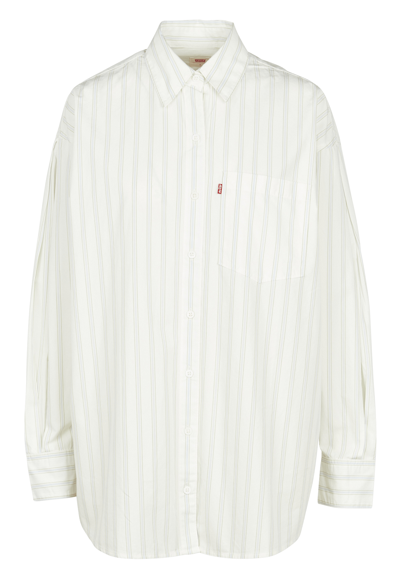 Sale Loose-fit Striped Cotton Shirt 