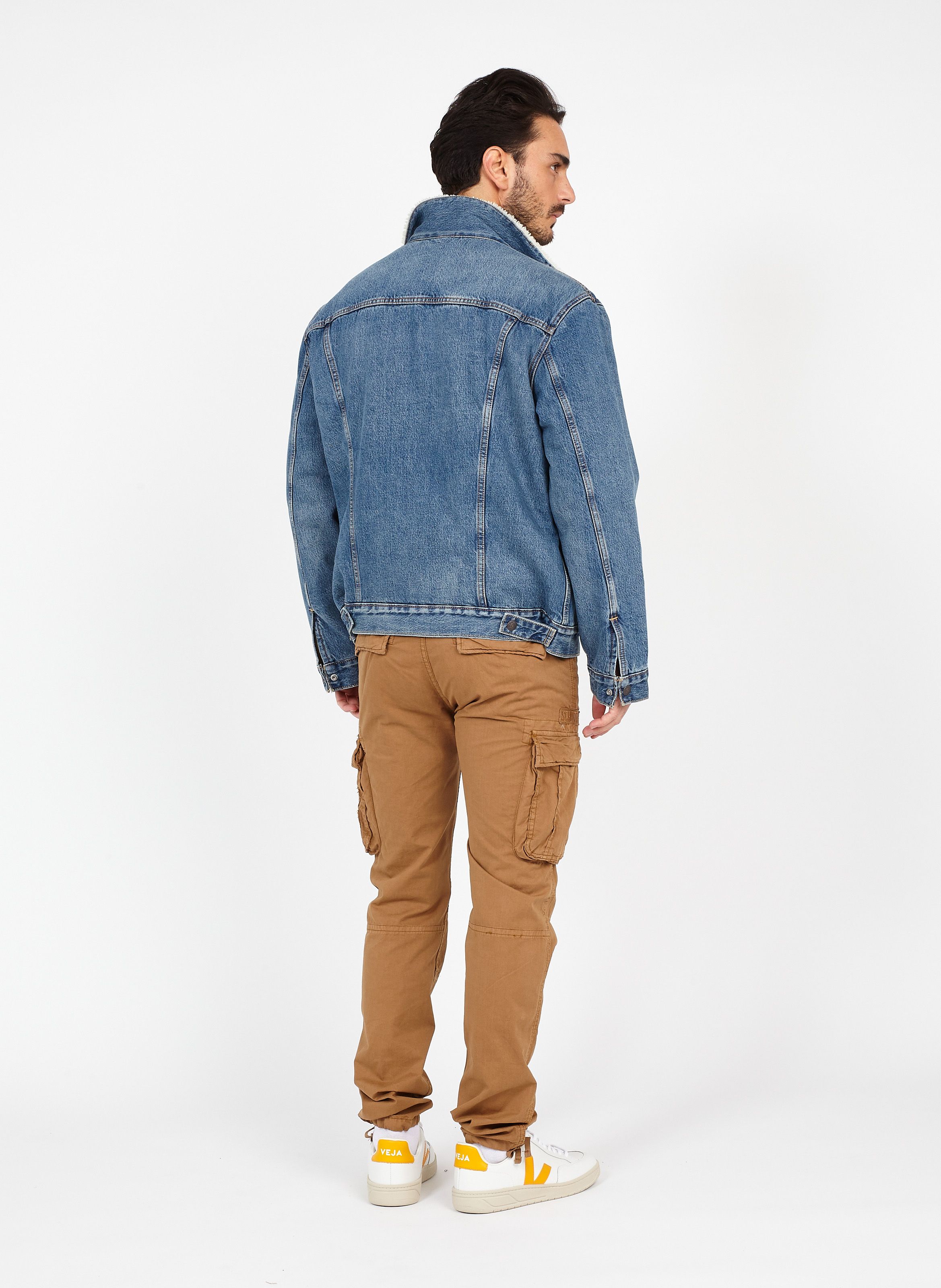 regular fit denim jacket