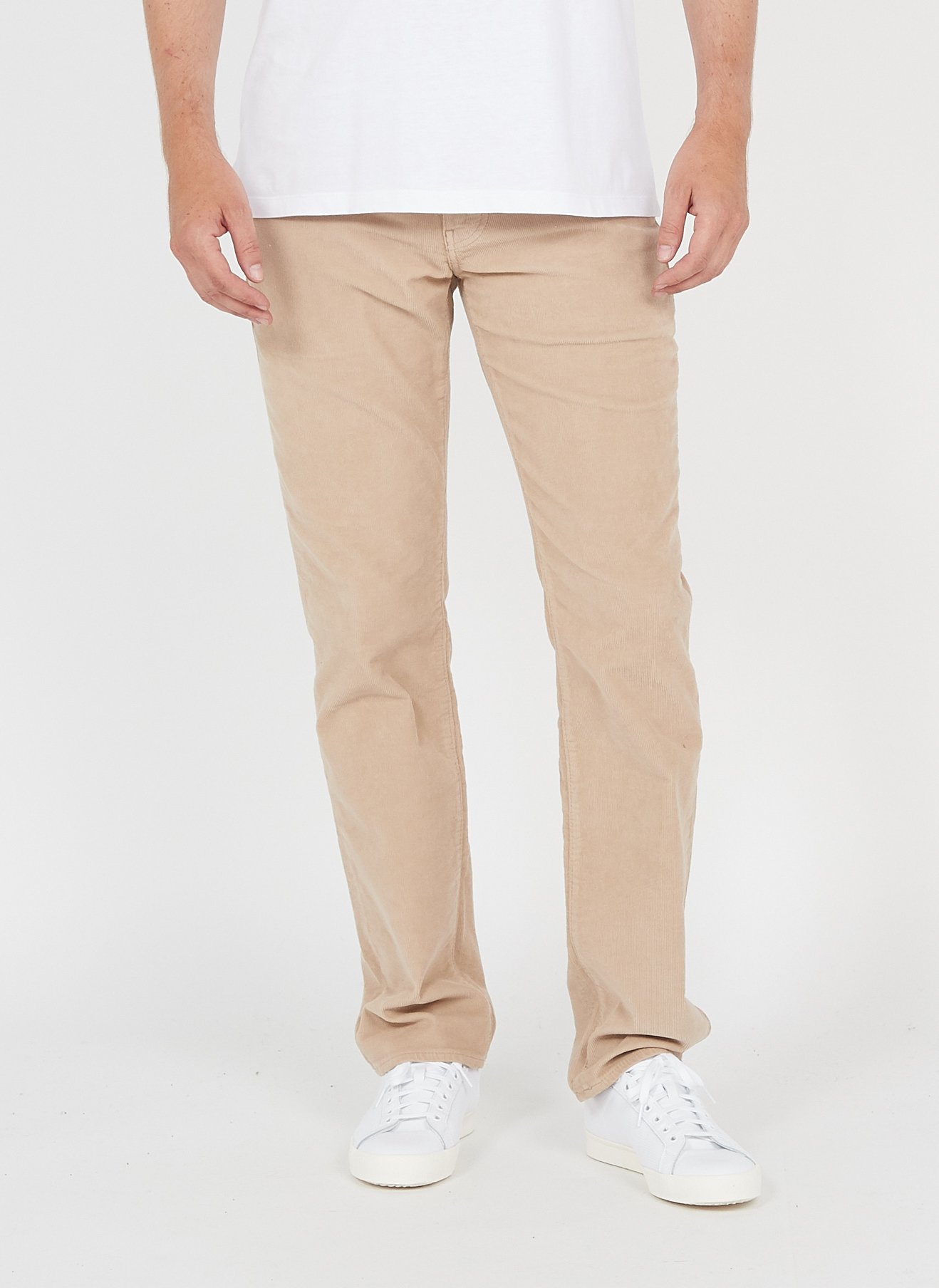 slim leg corduroy pants