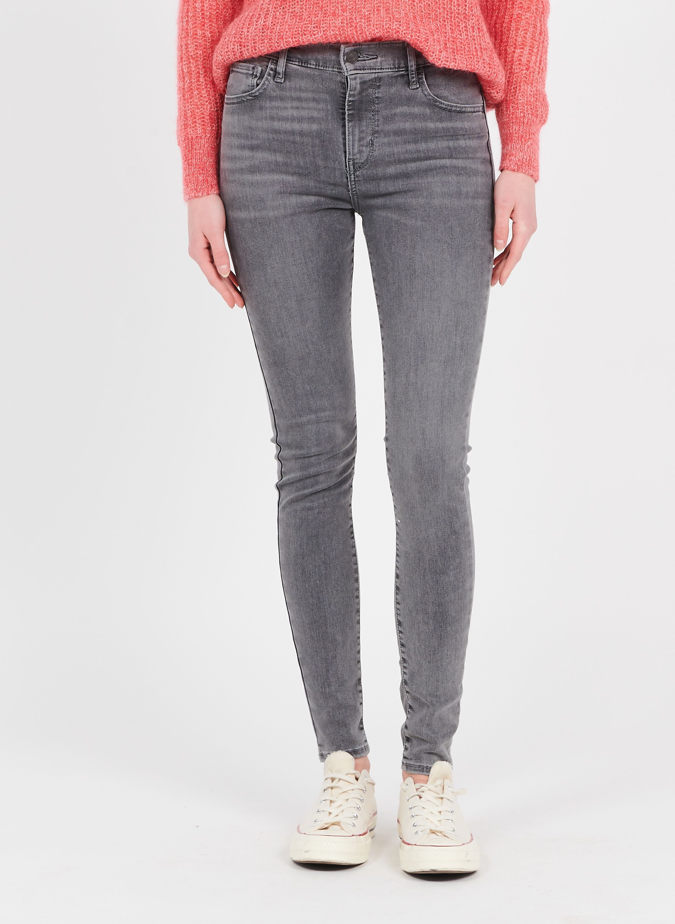 grey skinny jeans levis